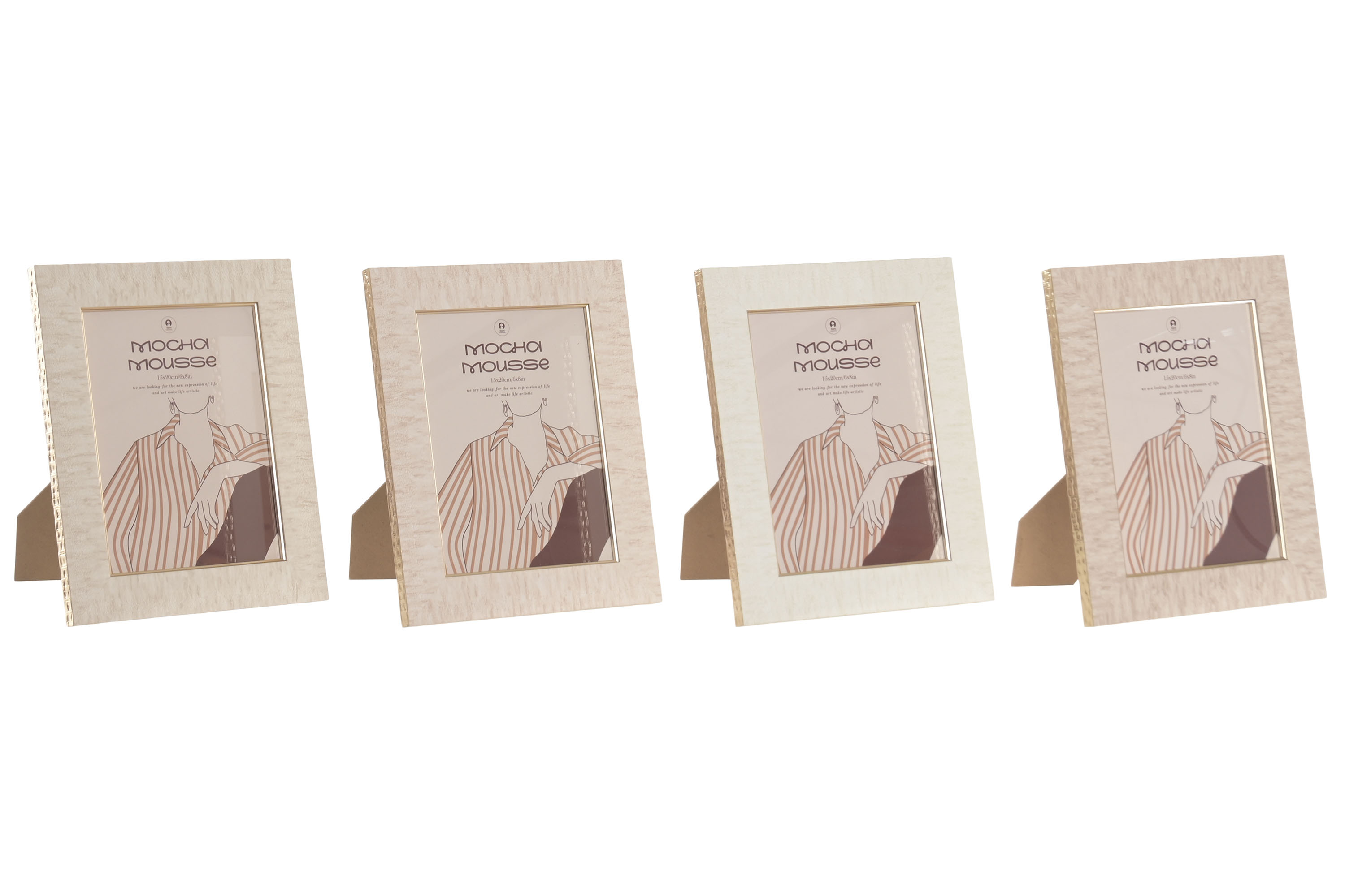 MARCO FOTO 15X20 PS 21X1,7X26 MOCHA MOUS BEIGE