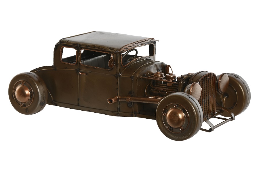 VEHICULO DECORACION METAL 31X15X11 ANTIQUE