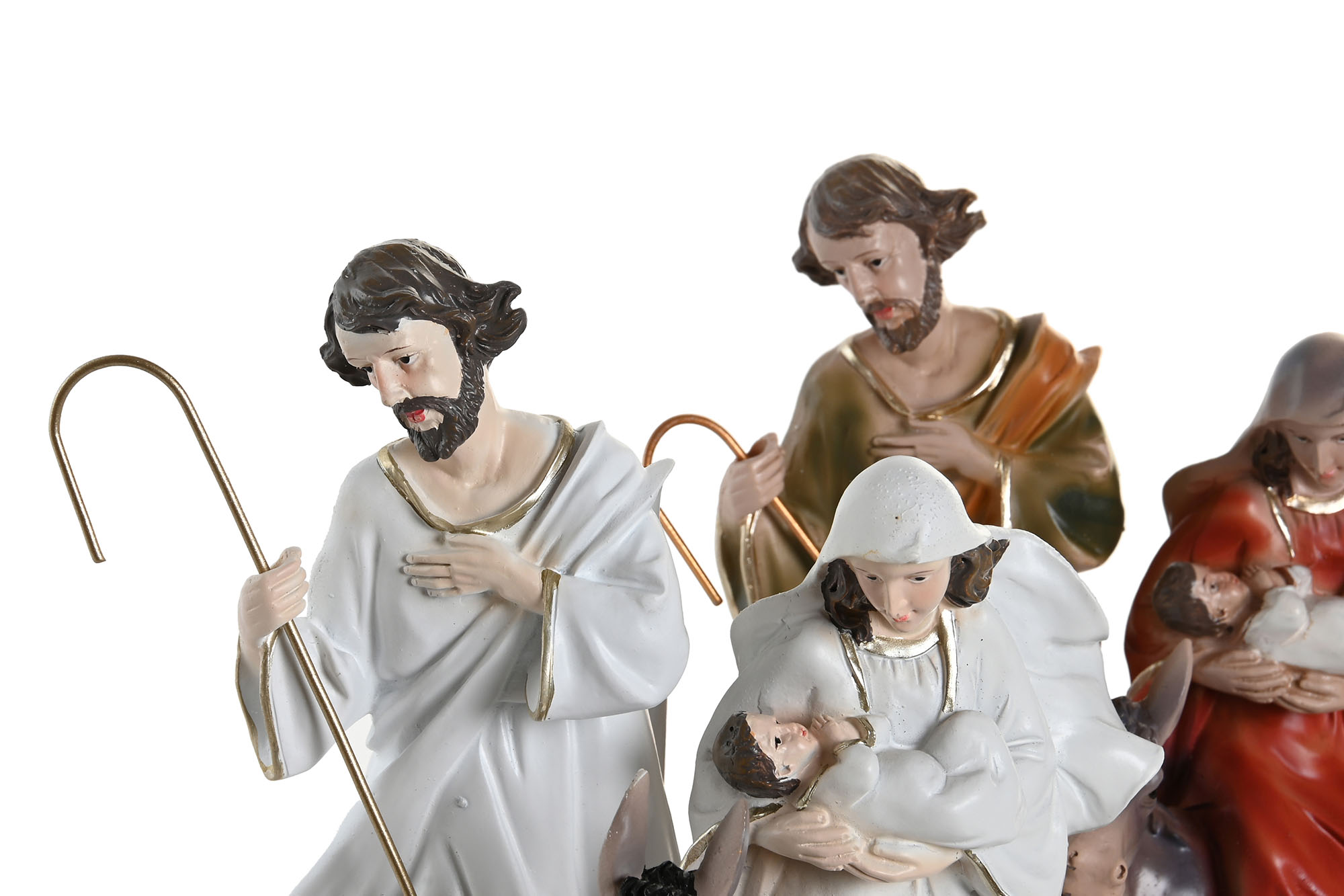 NACIMIENTO RESINA 12X12X21CM BLANCO 2