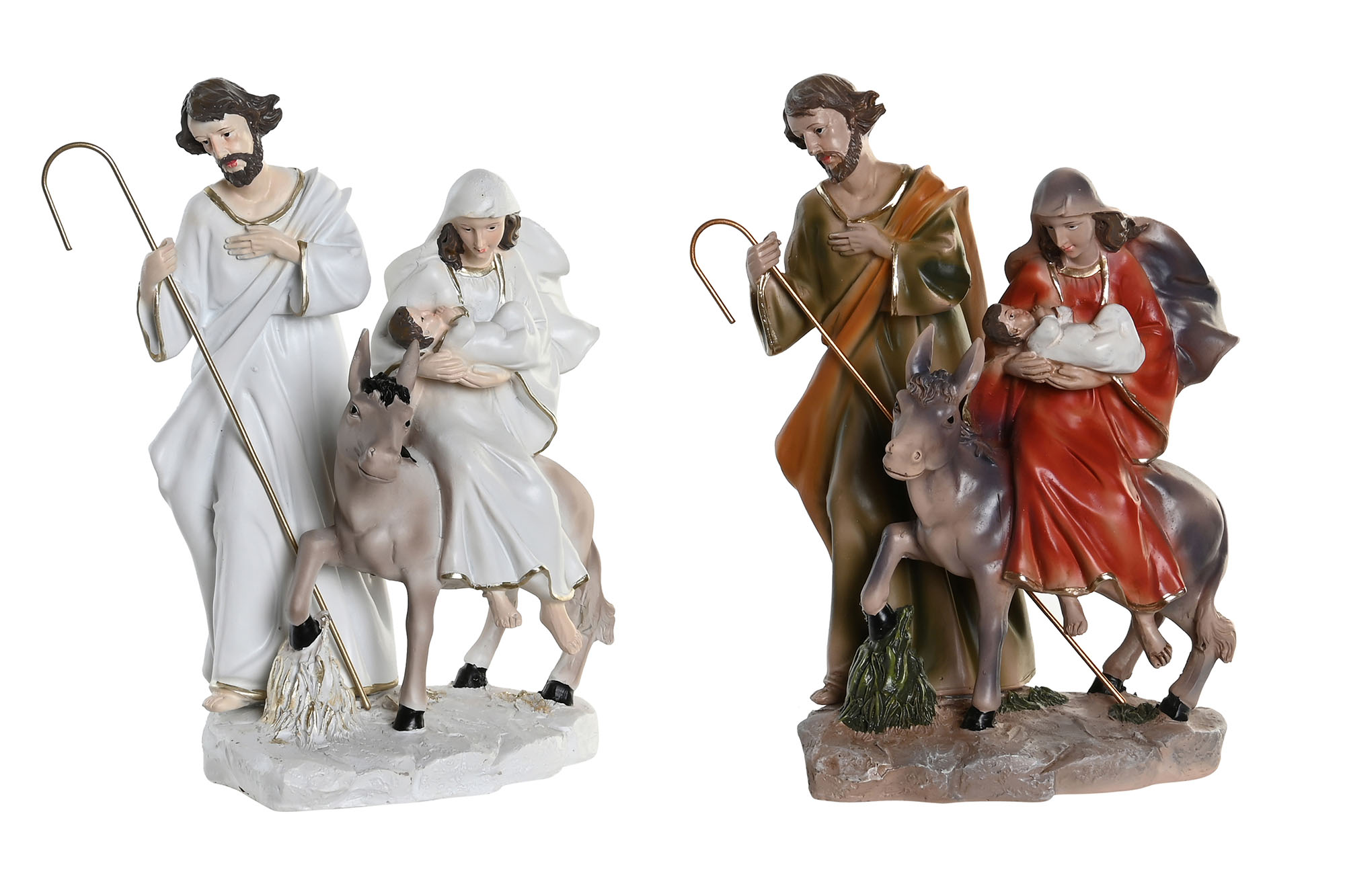 NACIMIENTO RESINA 12X12X21CM BLANCO