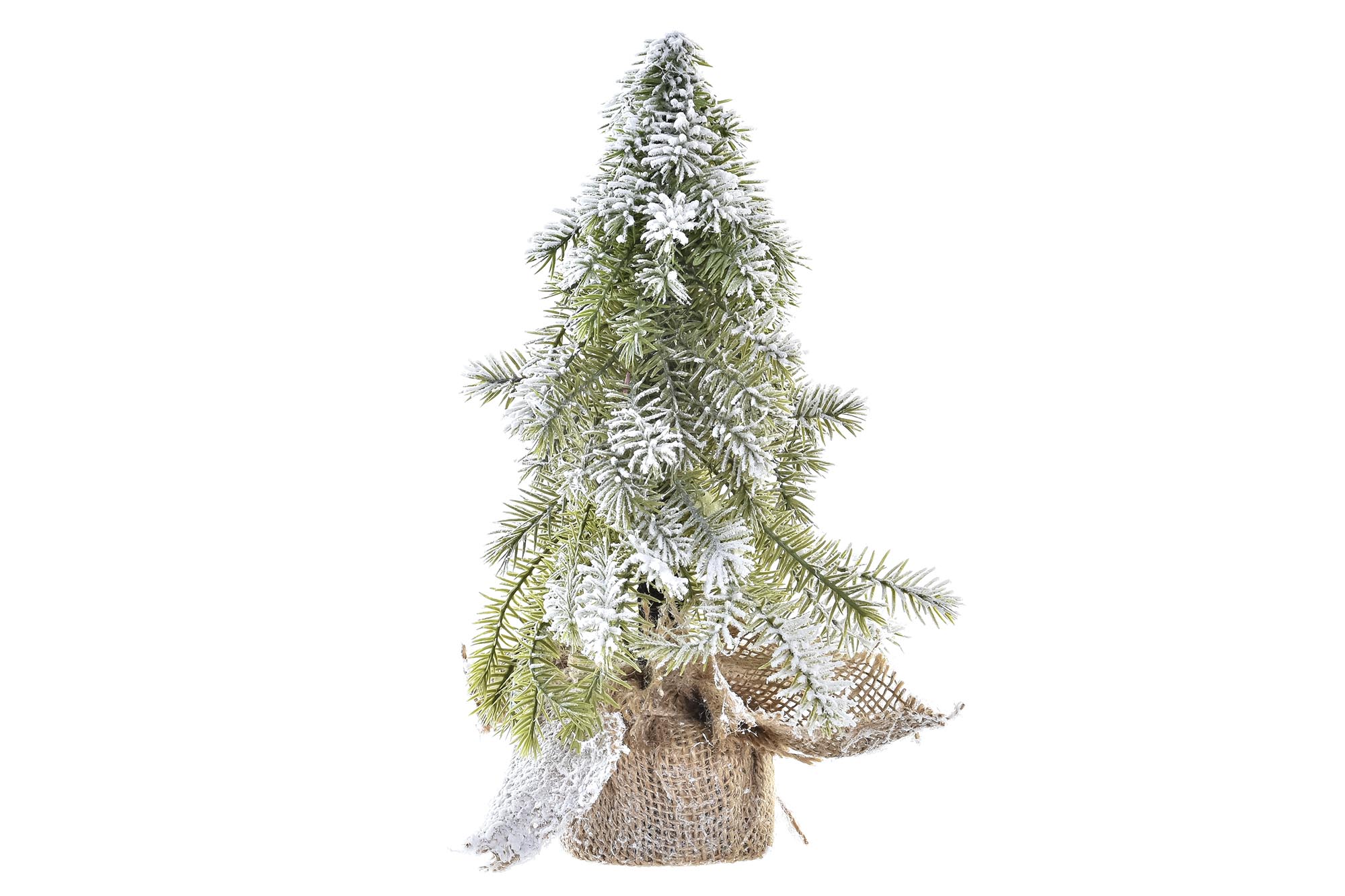 ARBOL PVC 15X15X30 NEVADO VERDE