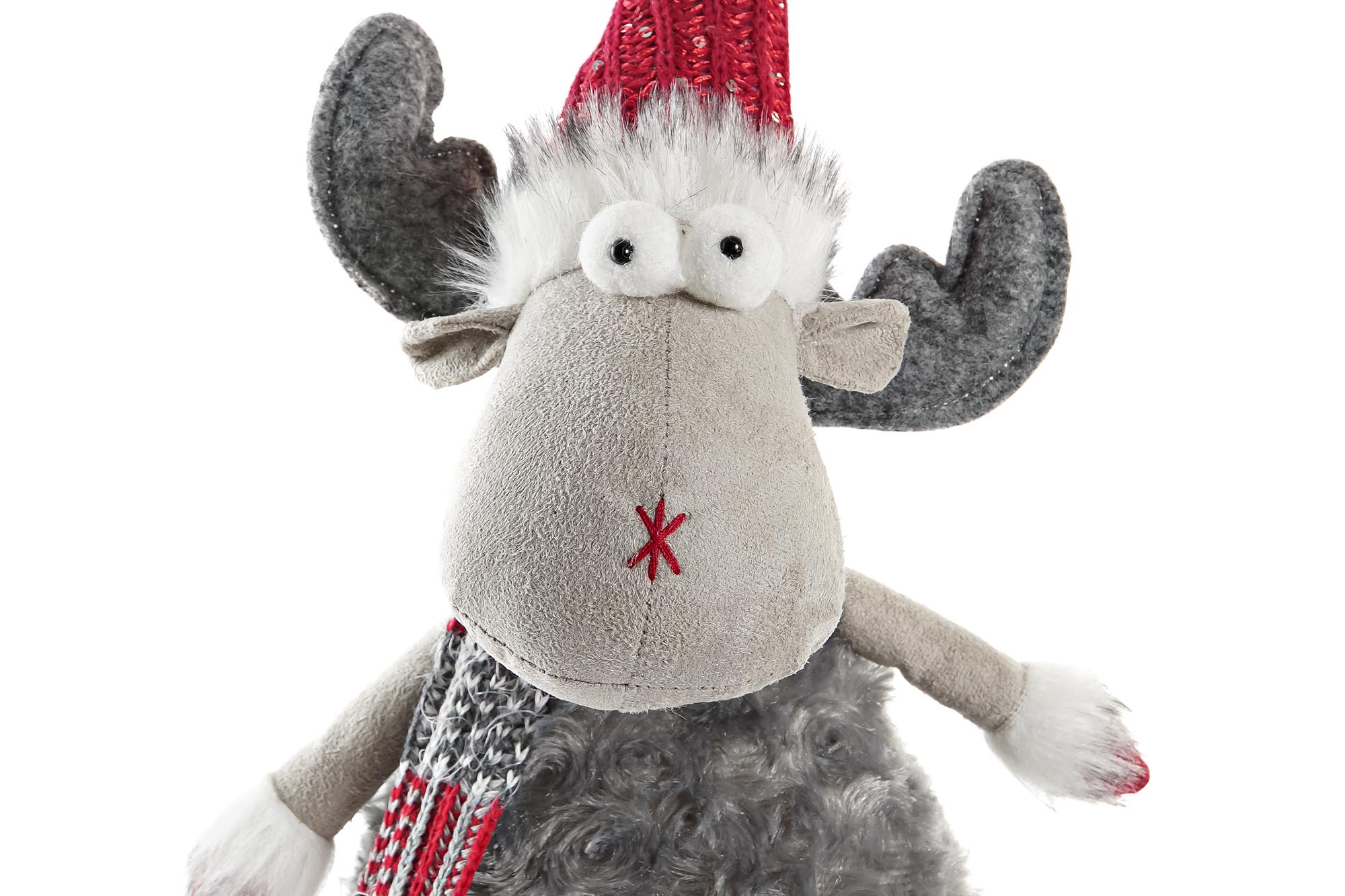 FIGURA POLIESTER 20X15X55 RENO GRIS 2