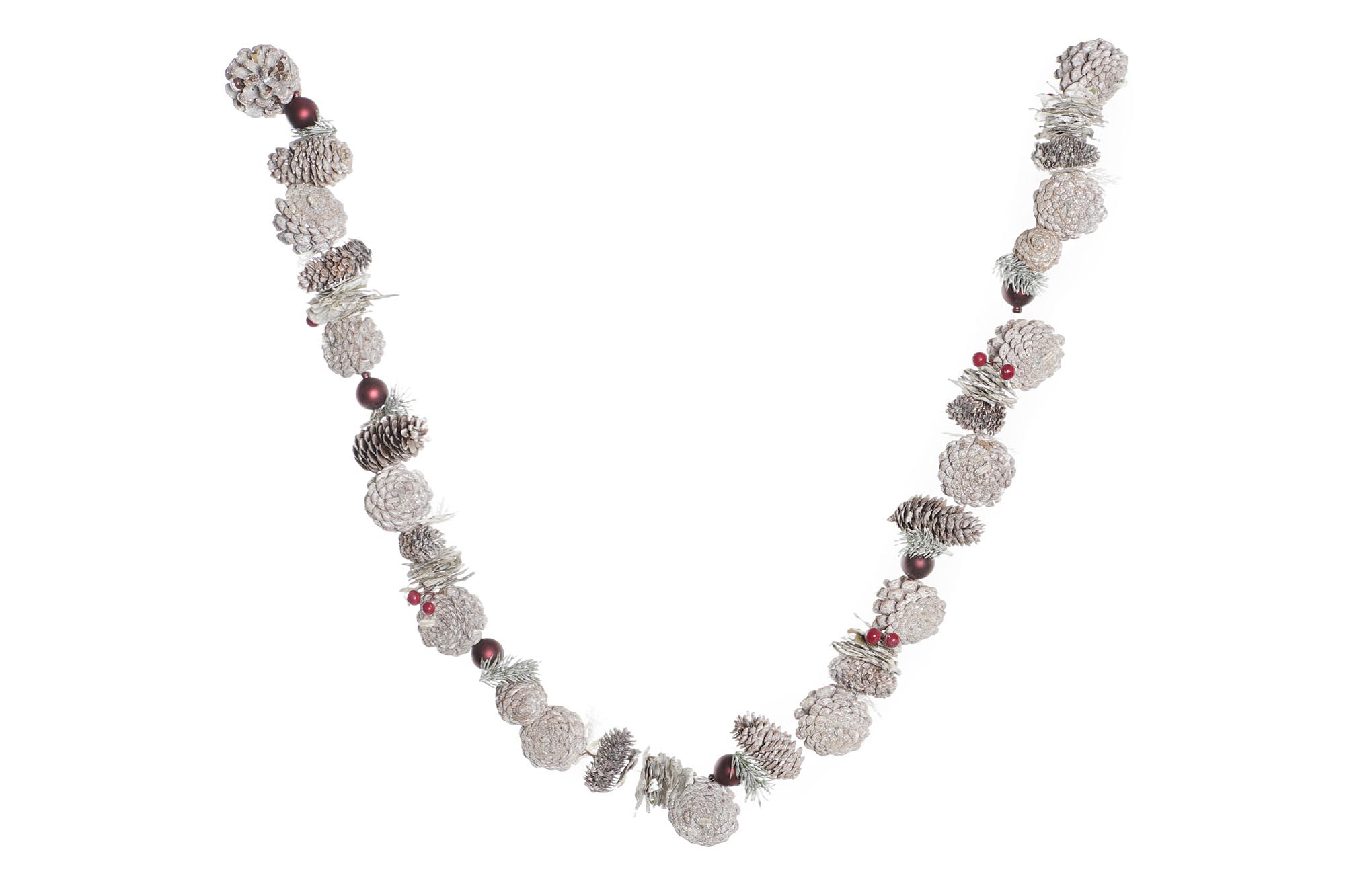 GUIRNALDA PIÑA 8X8X150 BLANCO