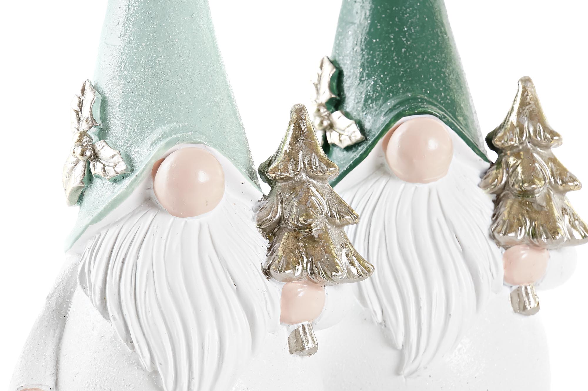 FIGURA RESINA 8X7X20 GNOMO VERDE 2