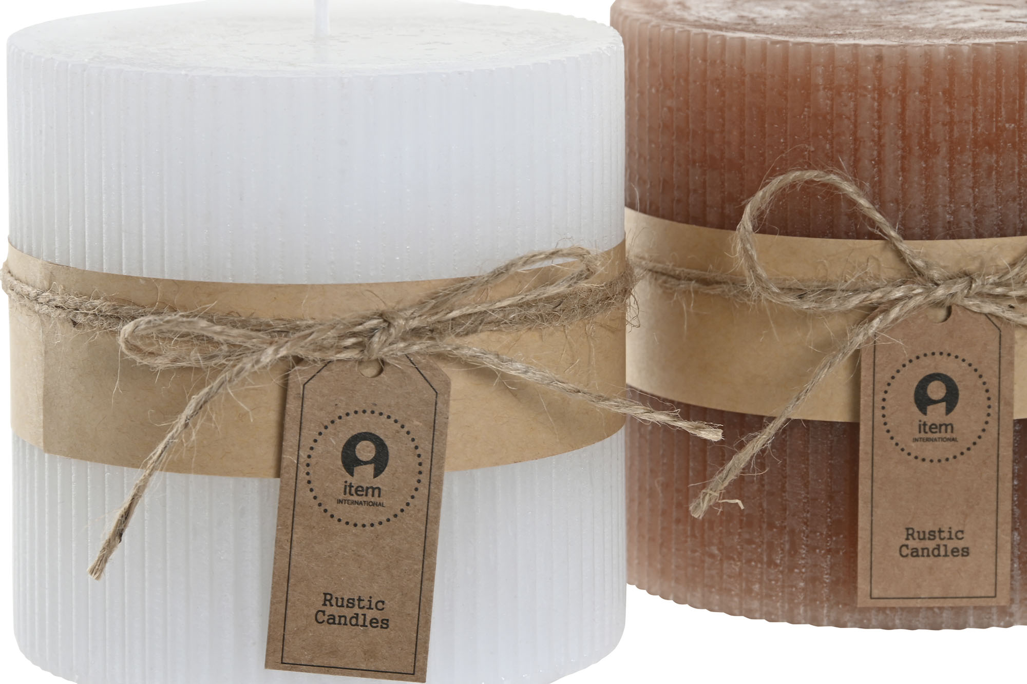 VELA CERA 10X10X10CM BLANCO 2