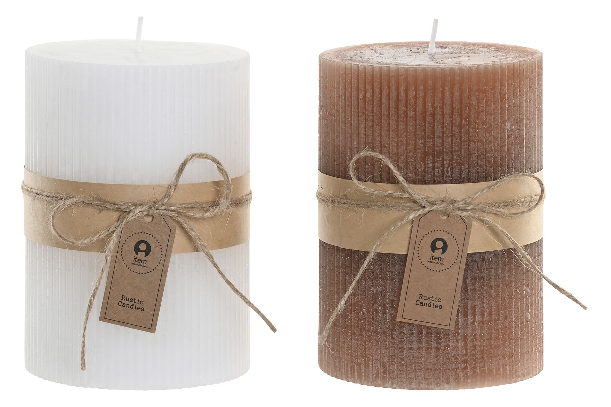 VELA CERA 10X10X14CM BLANCA