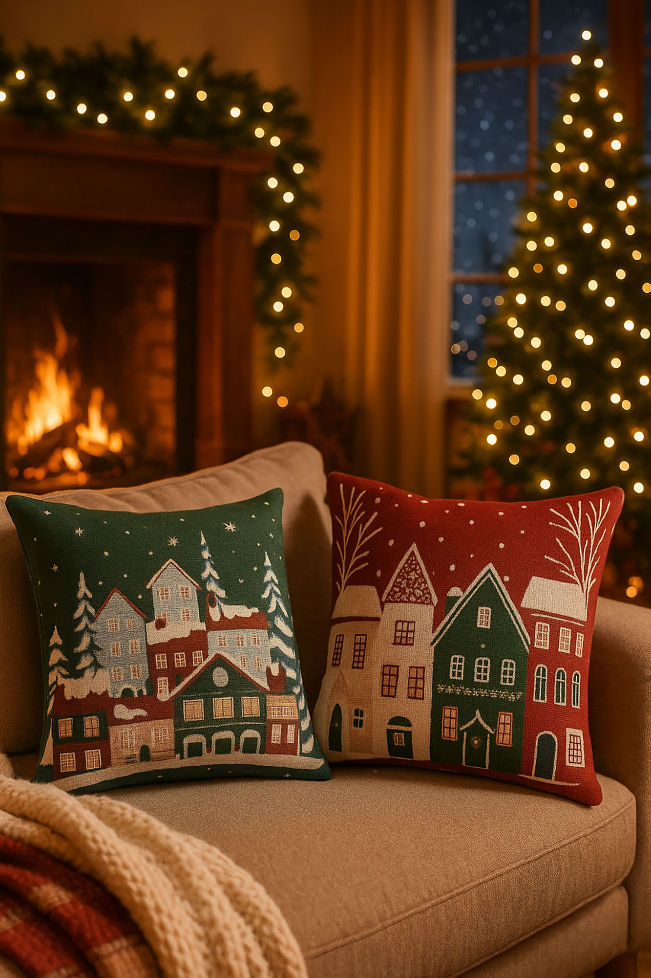 COJIN JACQUARD 45X1X45CM VERDE 2