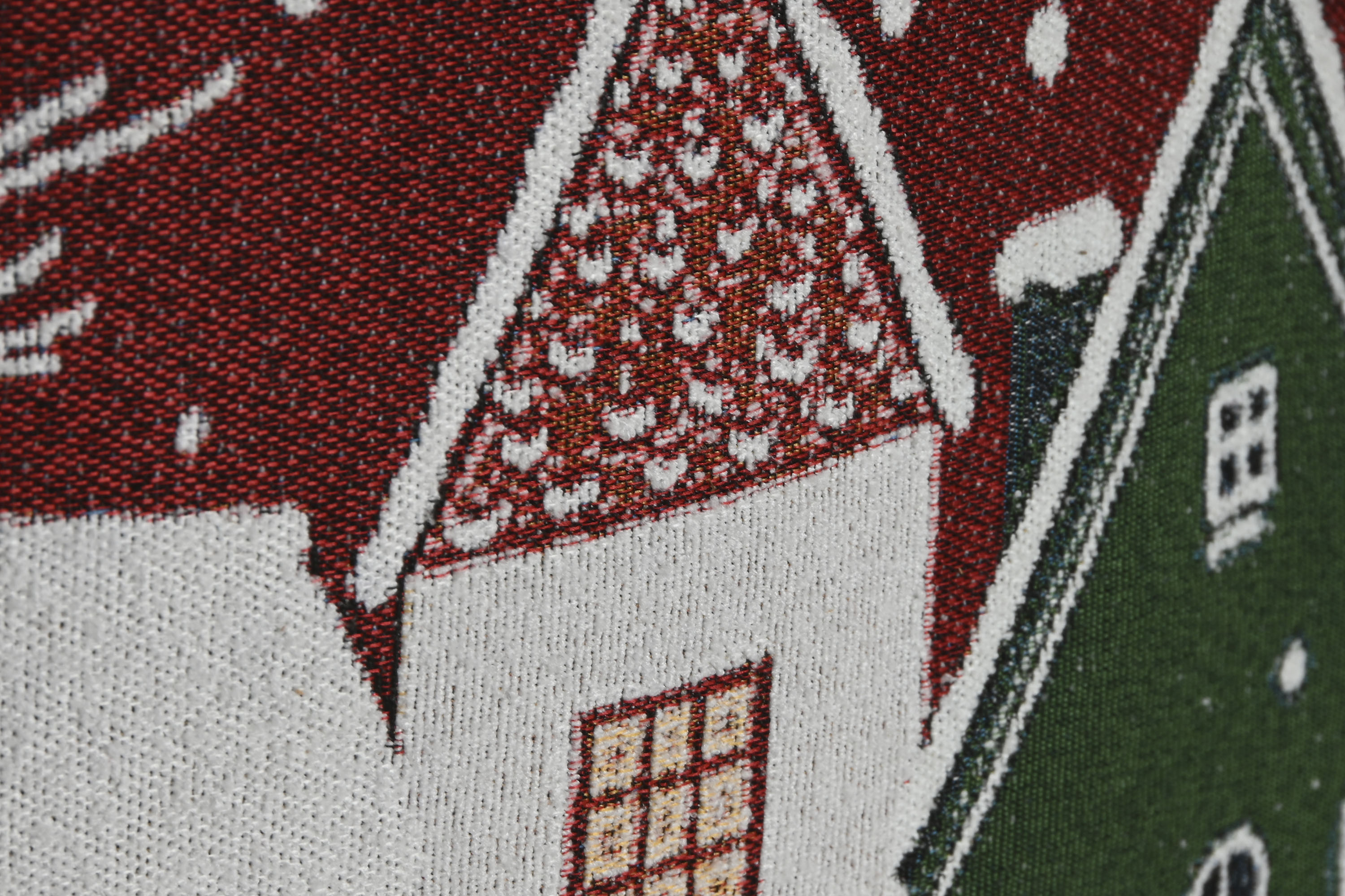 COJIN JACQUARD 45X1X45CM VERDE 4