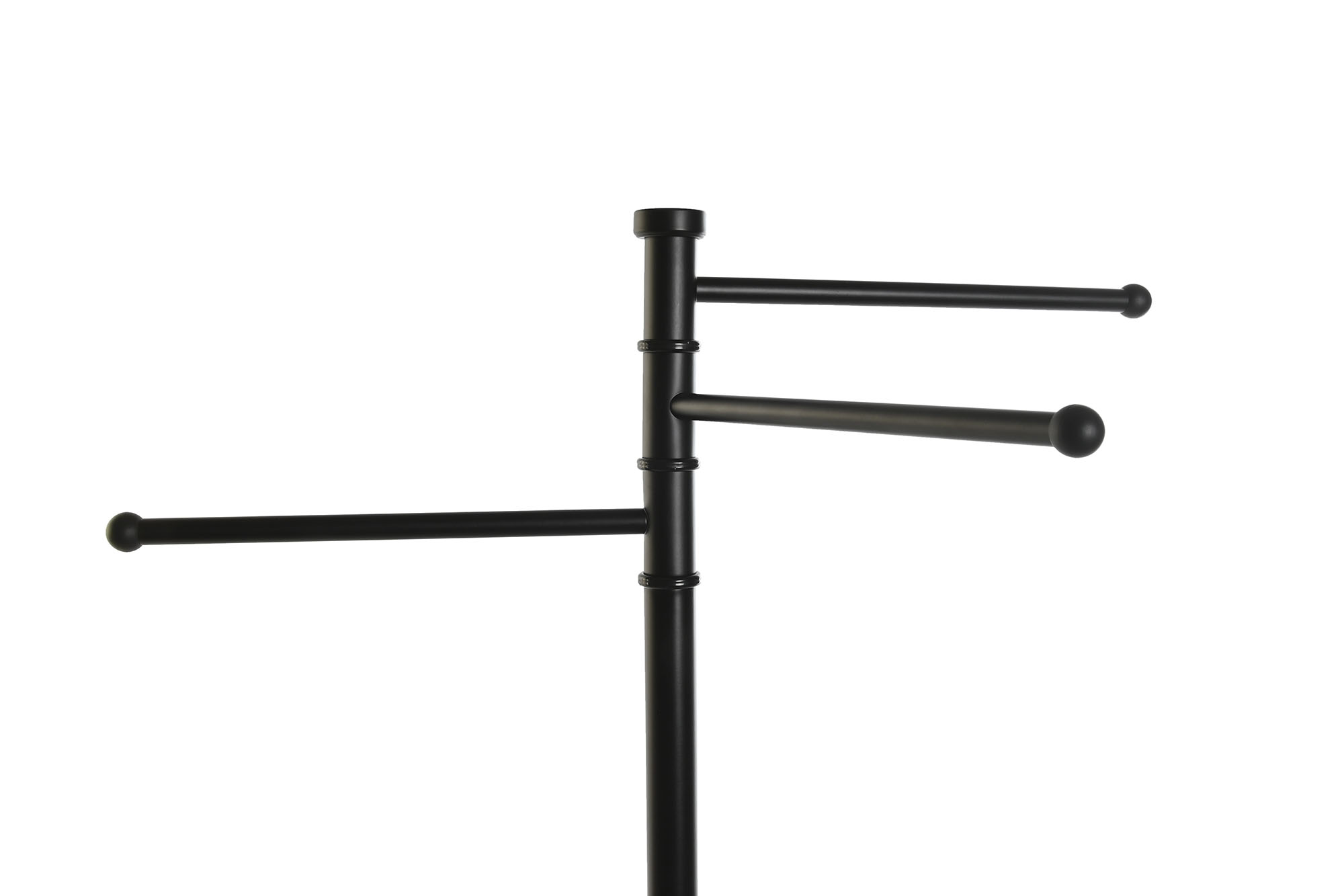 TOALLERO ACACIA INOX 45X26X85,5 NEGRO 2