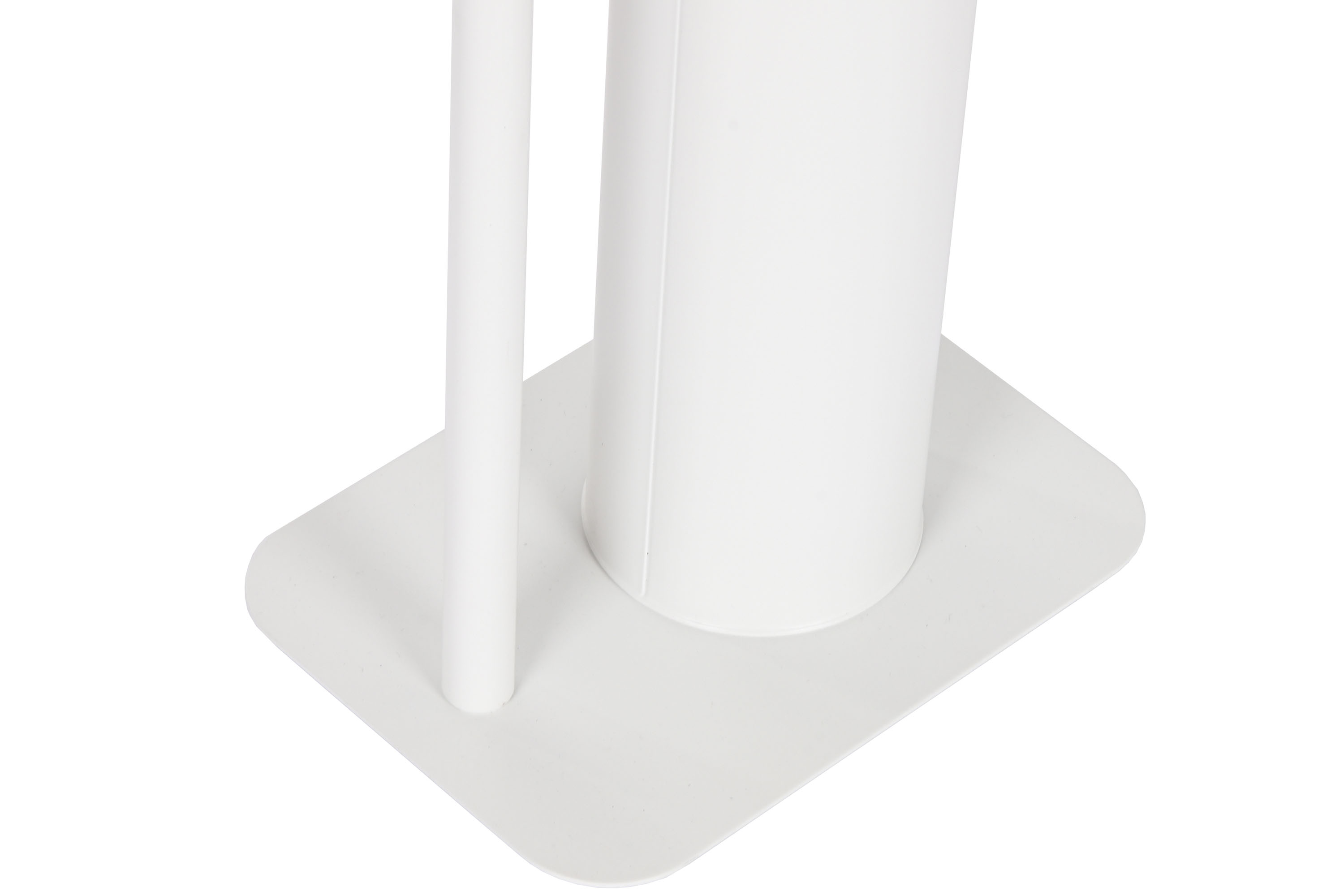 PORTARROLLOS METAL BAMBU 22X16X68 BLANCO 3