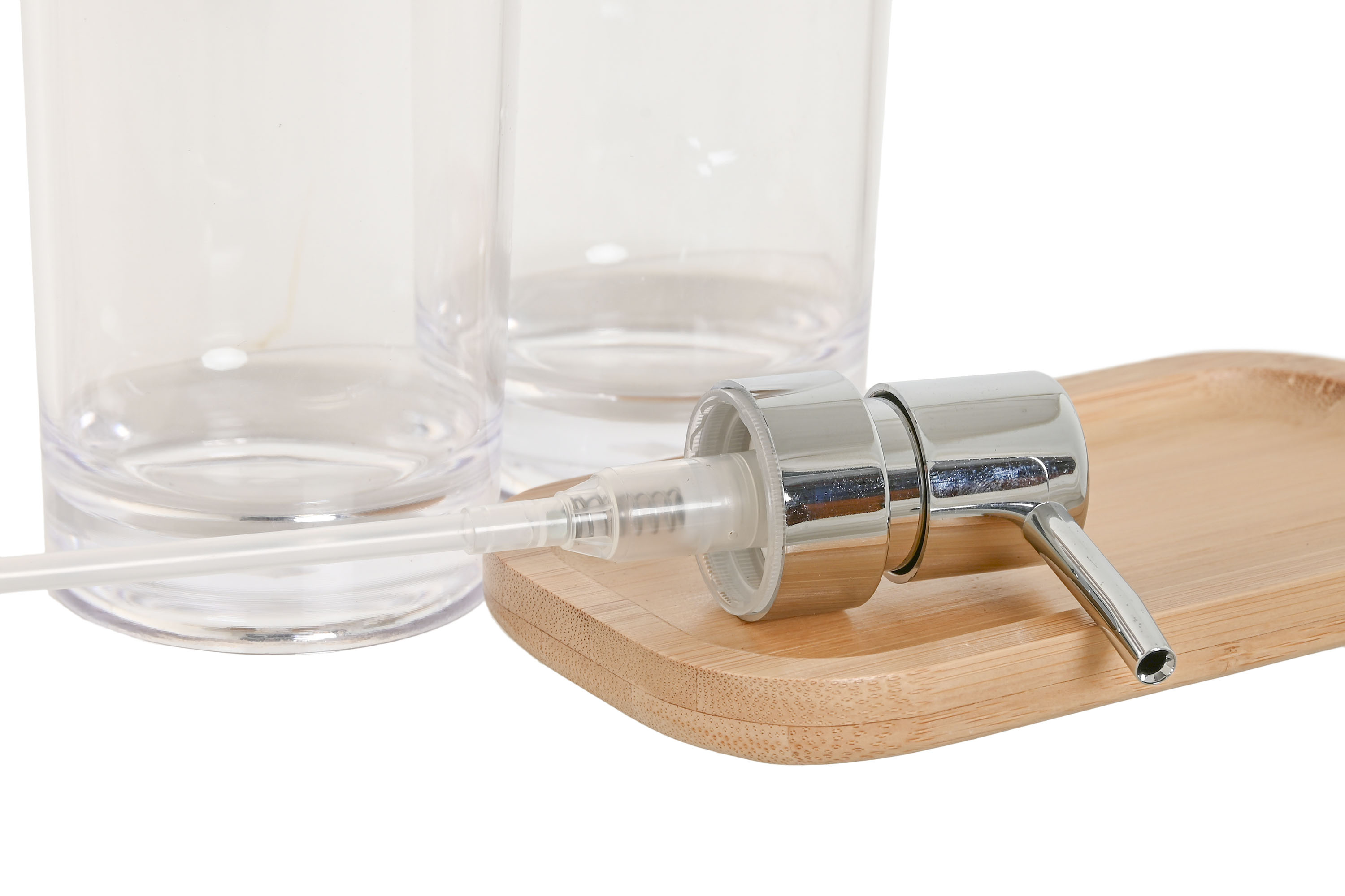 BAÃ Â O SET 3 PS BAMBU 16X9X18 TRANSPAREN 3