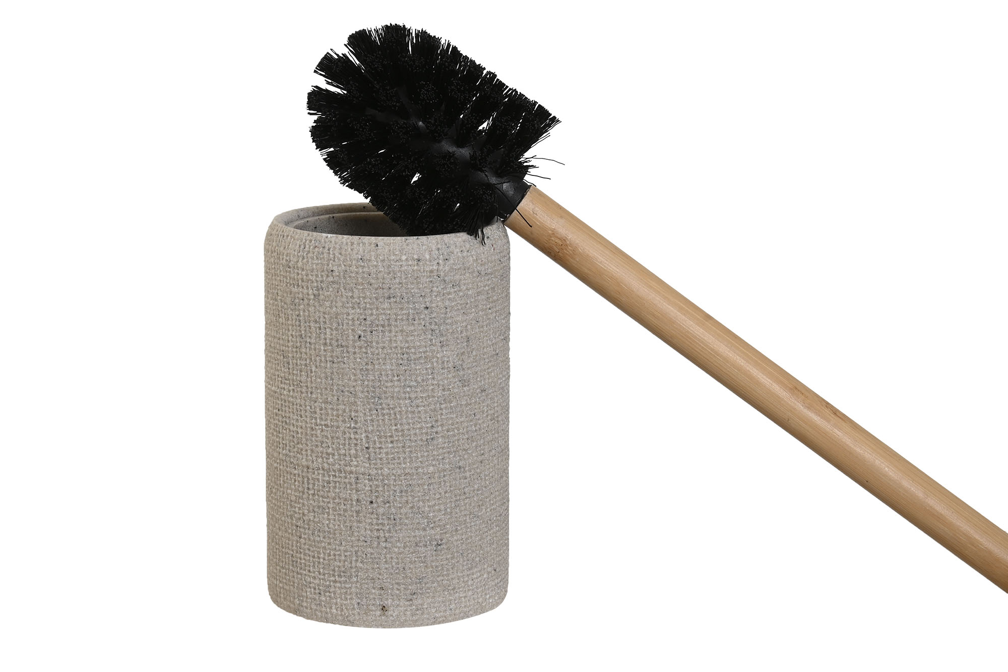 ESCOBILLERO RESINA MADERA 10X10X37 GRIS 2