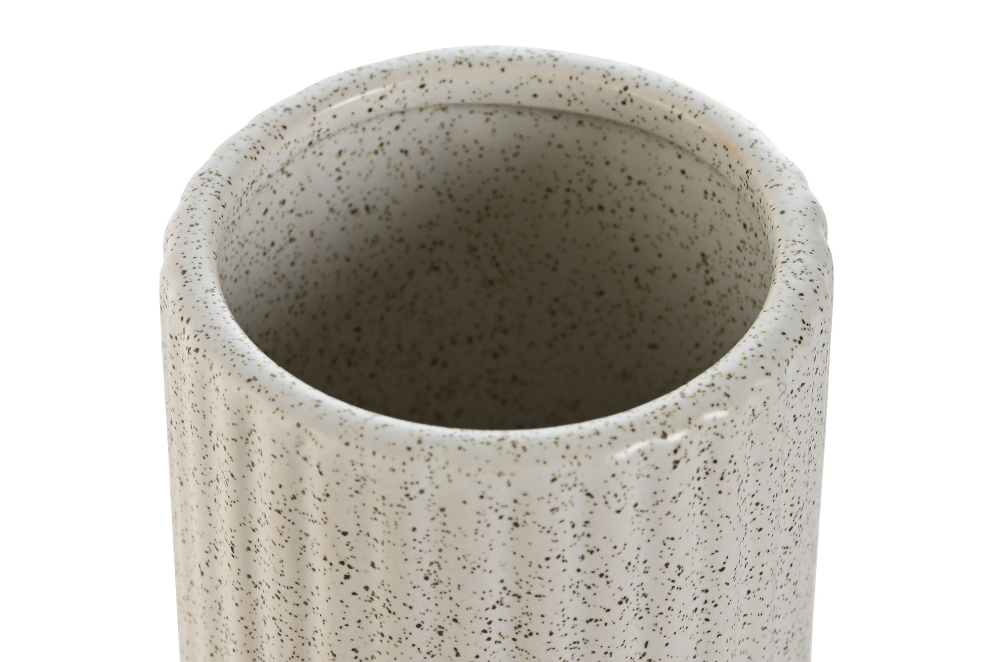 VASO GRES 7X7X10,5 MATE BEIGE 2