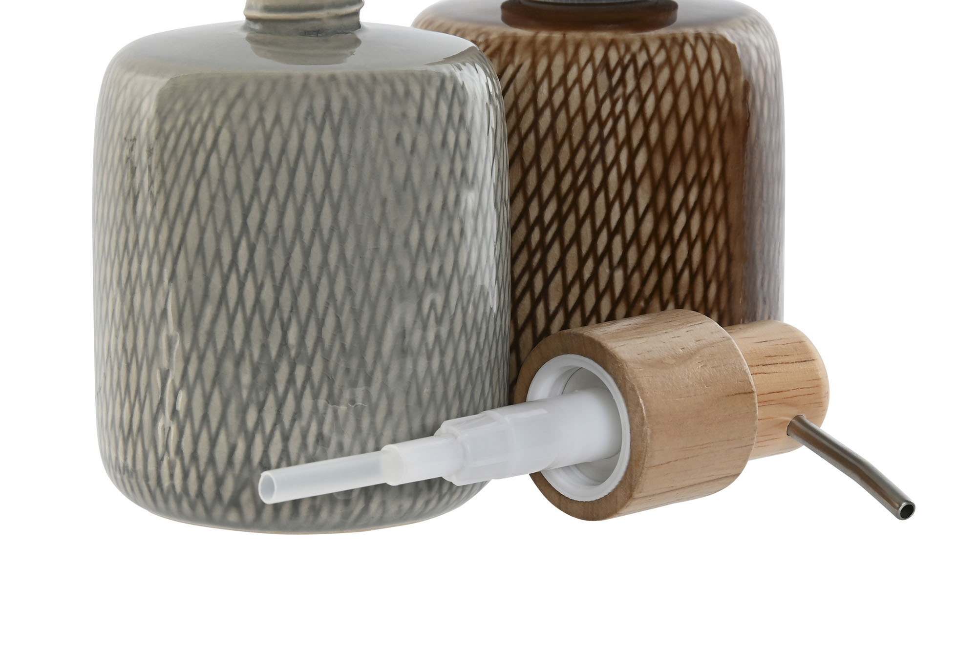 DOSIFICADOR GRES PE 8,5X8,5X16CM GRIS 3