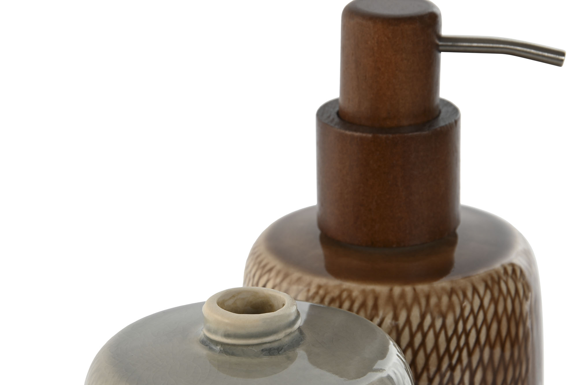 DOSIFICADOR GRES PE 8,5X8,5X16CM GRIS 4