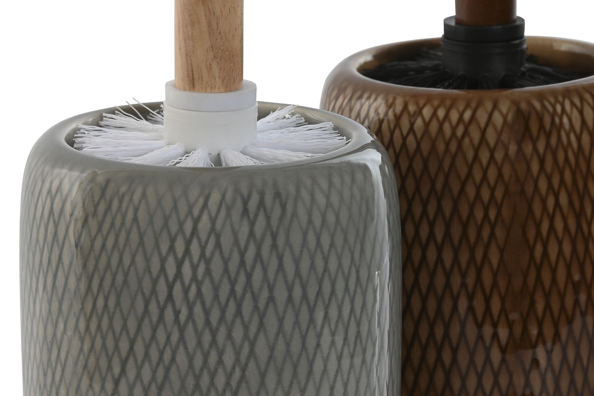 ESCOBILLERO GRES PE 11X11X40CM GRIS 3