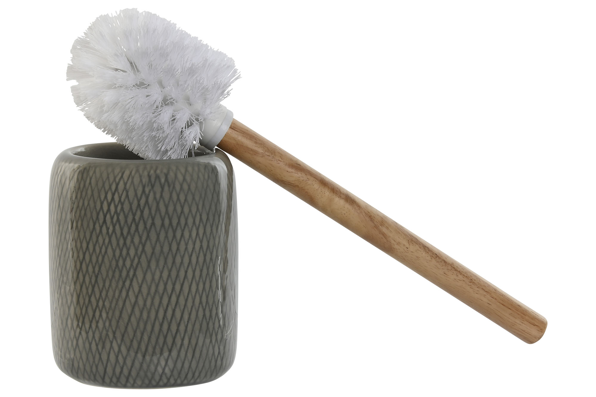 ESCOBILLERO GRES PE 11X11X40CM GRIS 4