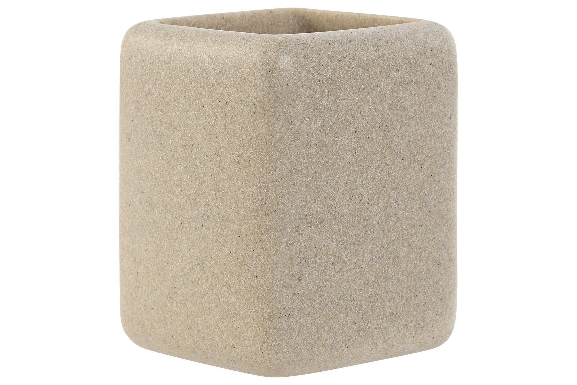 VASO RESINA 8X8X10 CREMA