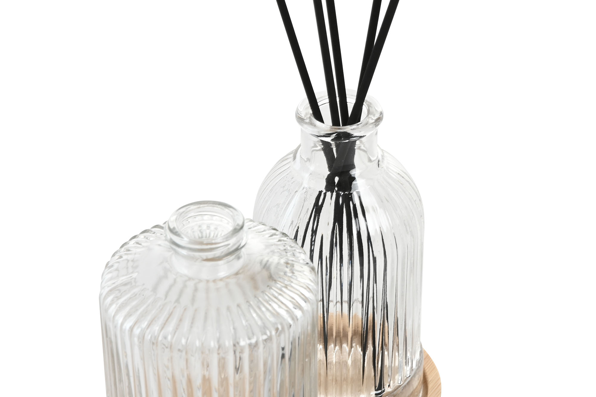 BAÃ Â O SET 3 CRISTAL BAMBU 16X8,2X20,5 200ML MIKA 3