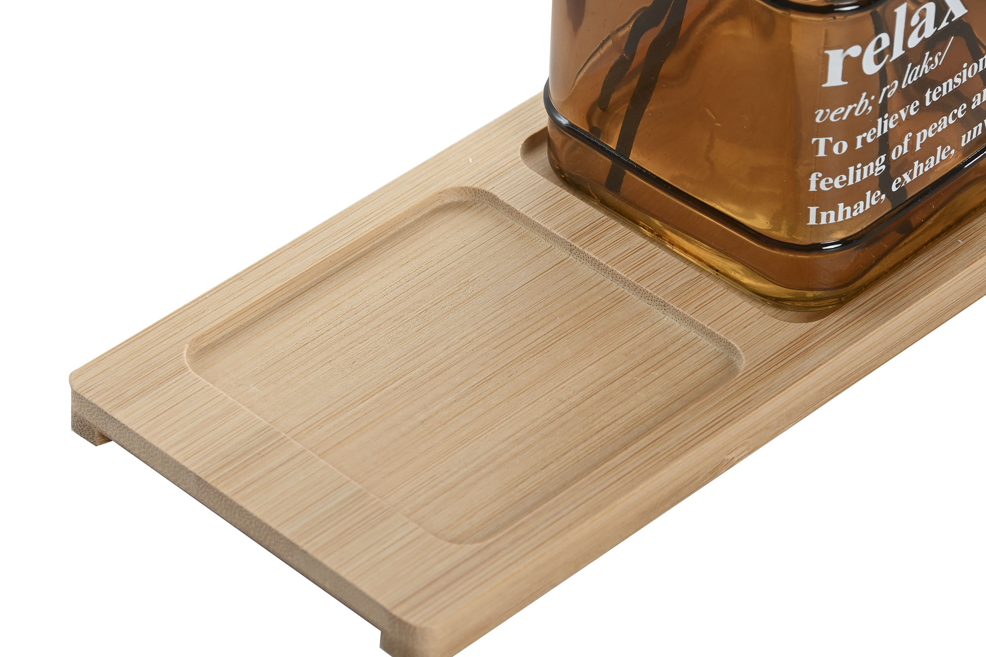 BAÃ Â O SET 3 CRISTAL BAMBU 19X9X1 350ML MIKADO AMB 4
