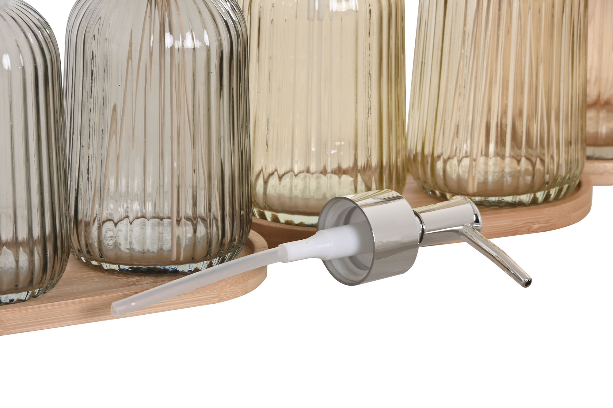 BAÃ Â O SET 3 CRISTAL BAMBU 16X8,2X1 350ML GR 2