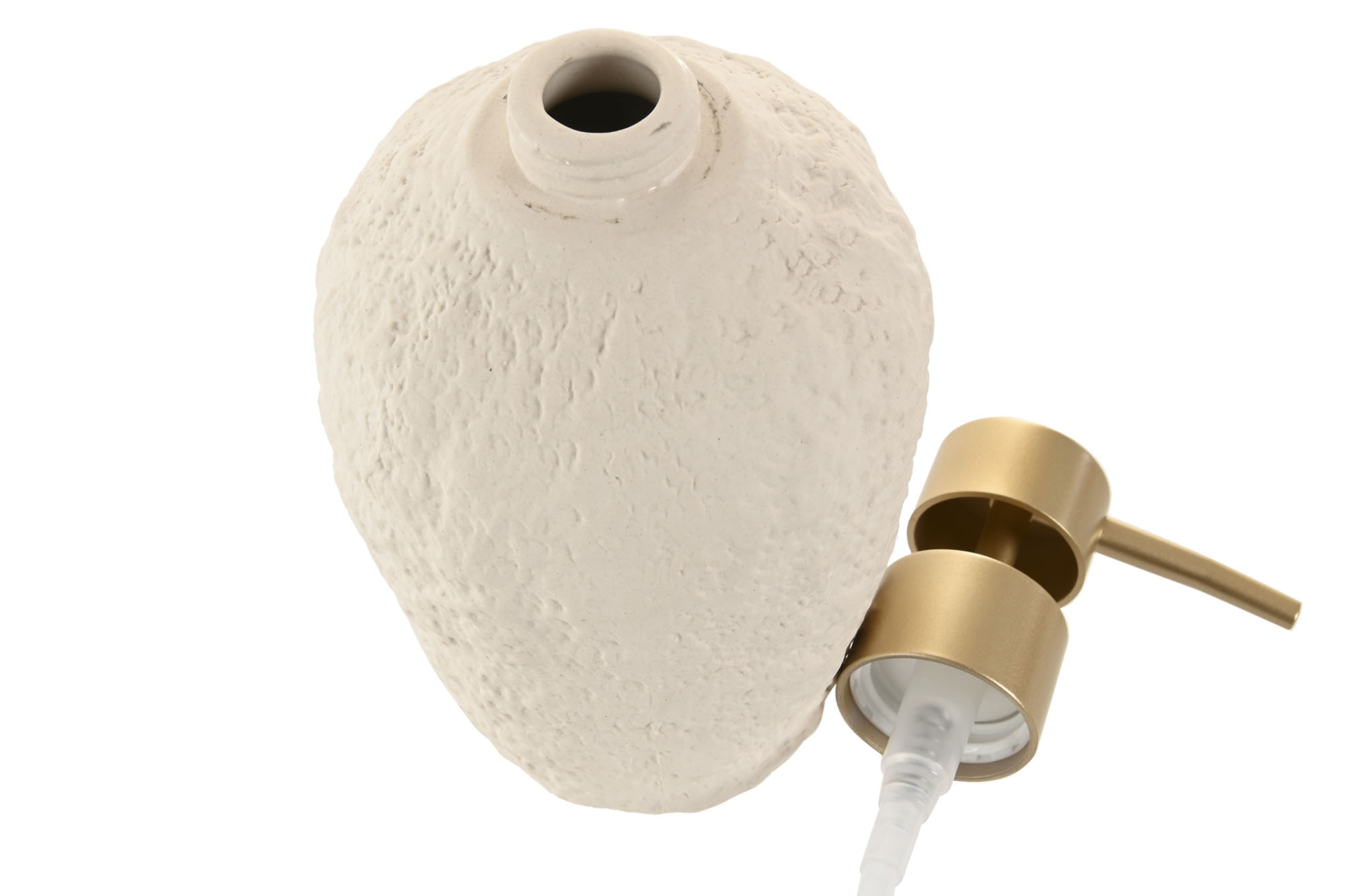 DOSIFICADOR GRES ABS 10X8X18 SIMIL PIEDRA BEIGE 3