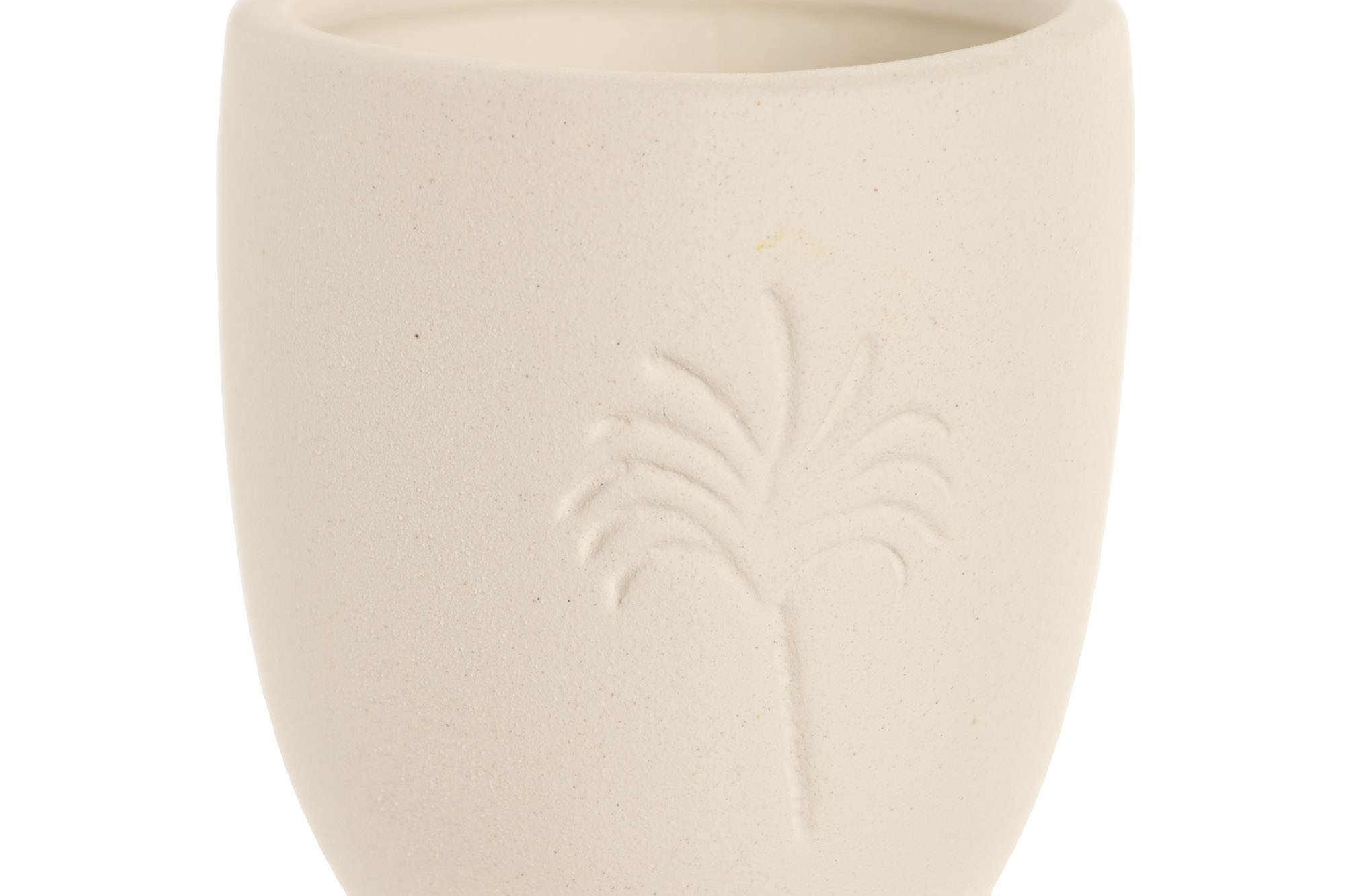 VASO CERAMICA 9,5X9,5X10 BLANCO 3