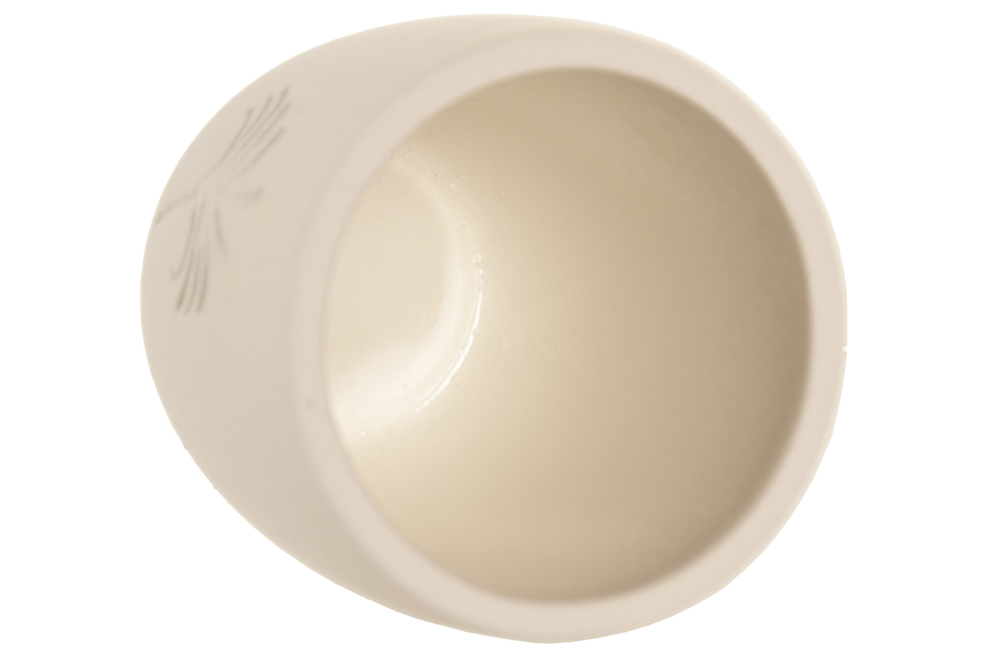 VASO CERAMICA 9,5X9,5X10 BLANCO 2