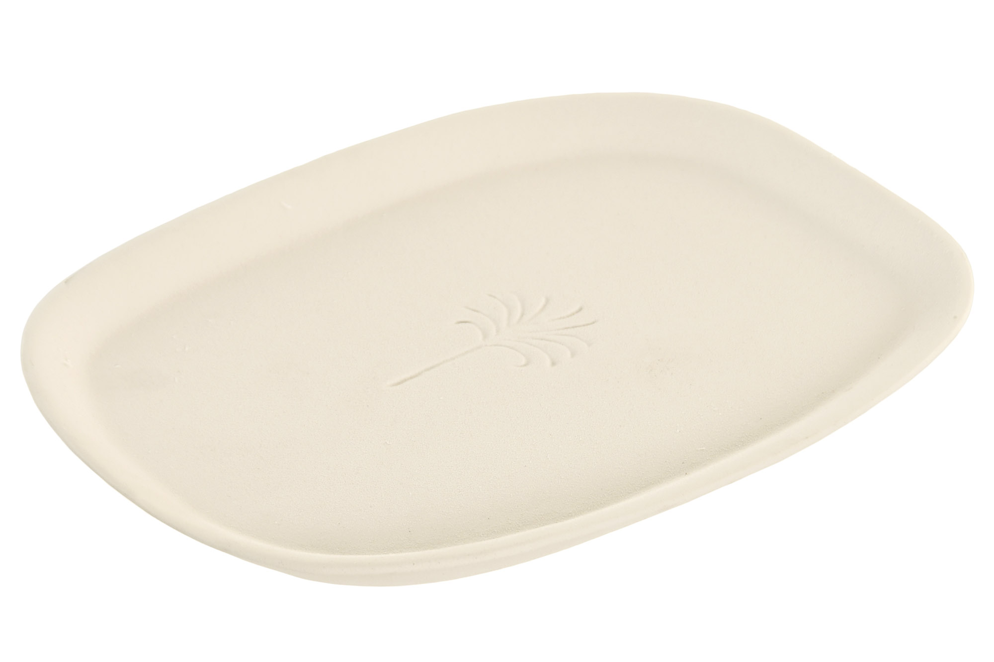 BANDEJA CERAMICA 28X20X2,5 BLANCO