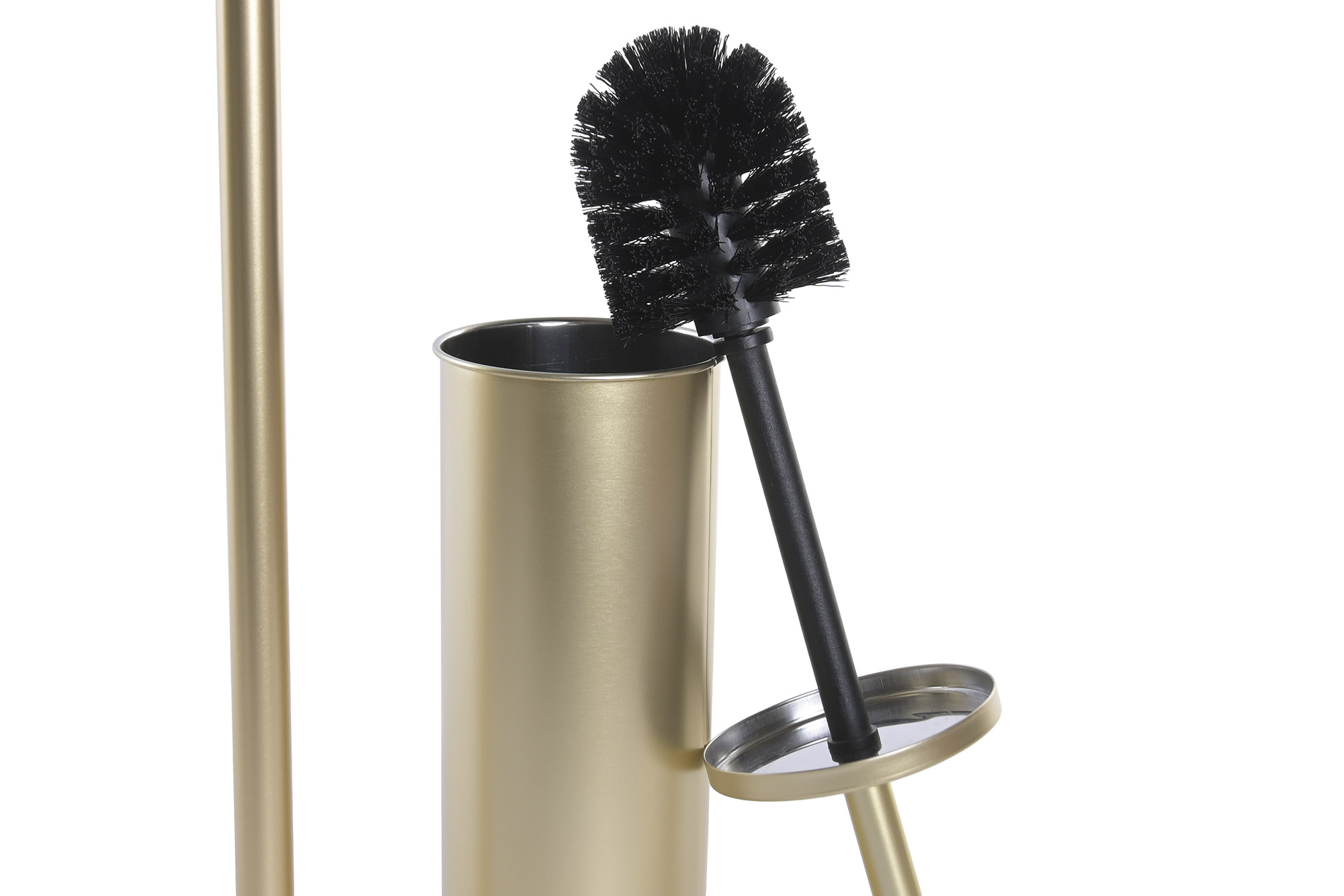 PORTARROLLOS METAL RESINA 24,5X17X67 ESCOBILLERO 3