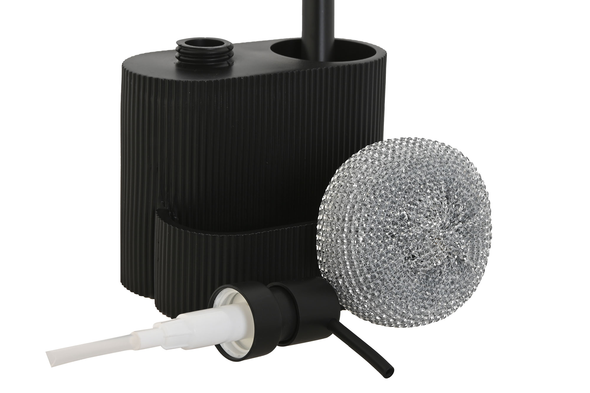 DOSIFICADOR RESINA ABS 13.3X9.7X15.7CM NEGRO 2
