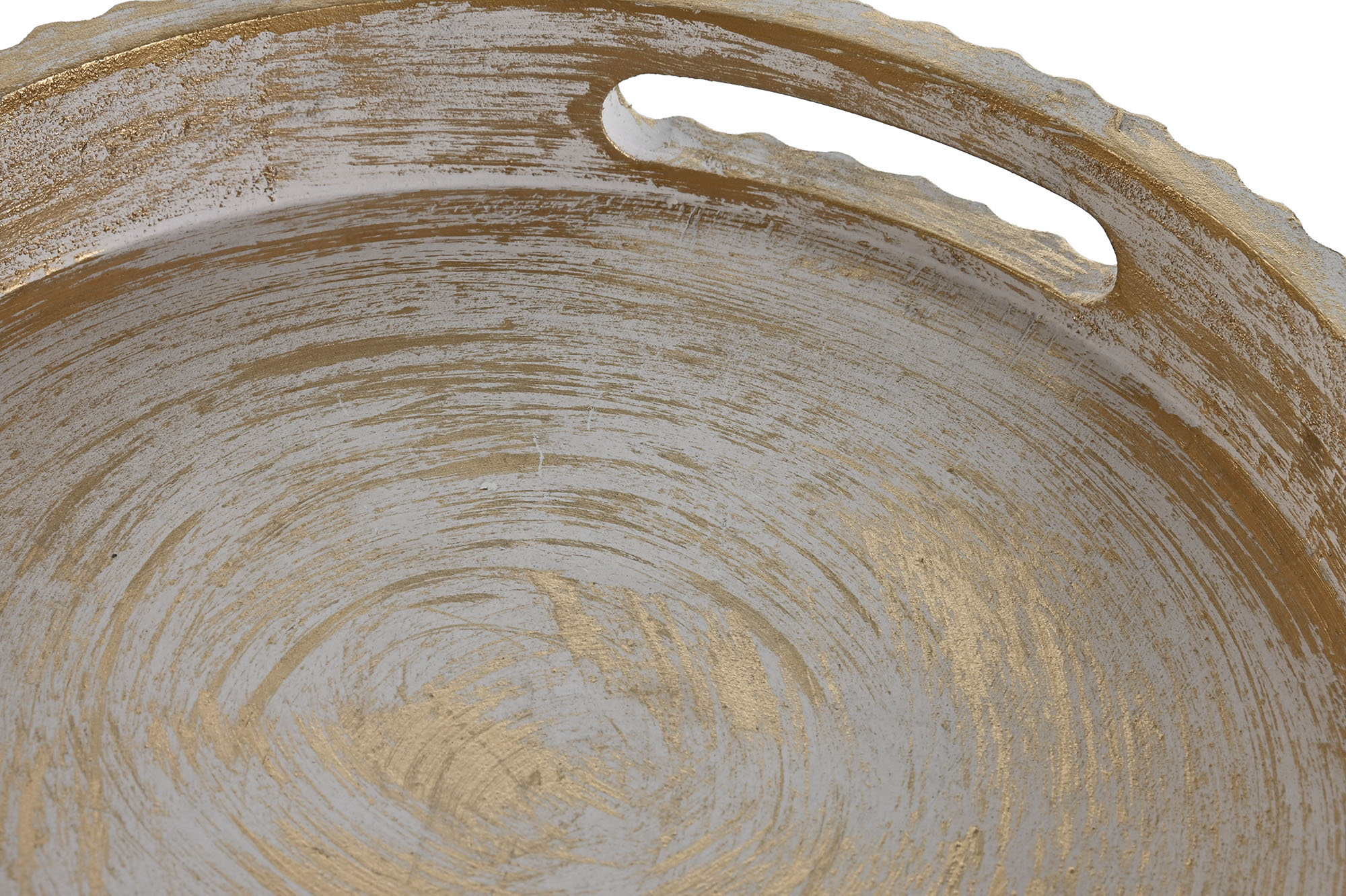 BANDEJA MANGO 30X30X5 DECAPE DORADO 2