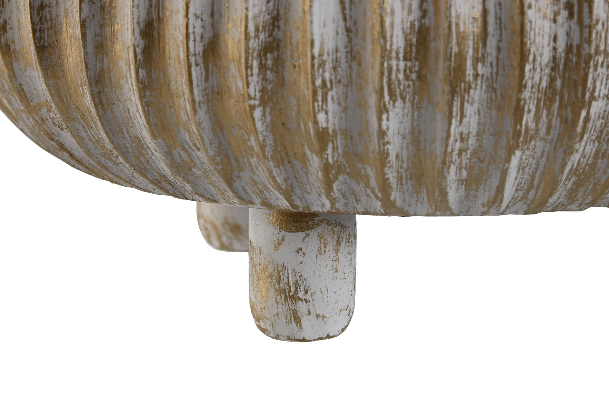 CENTRO MESA MANGO 25X25X9 DECAPE DORADO 3