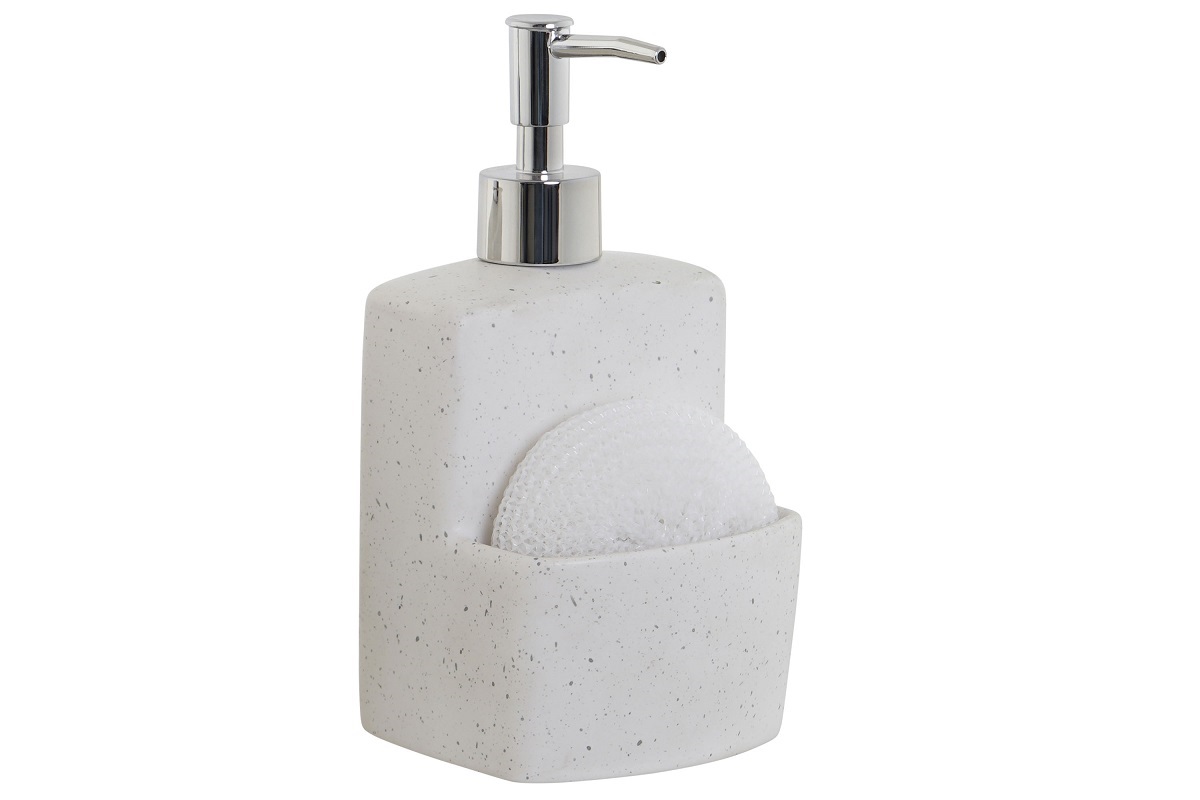 DOSIFICADOR GRES ABS 10X9,3X19CM BLANCO