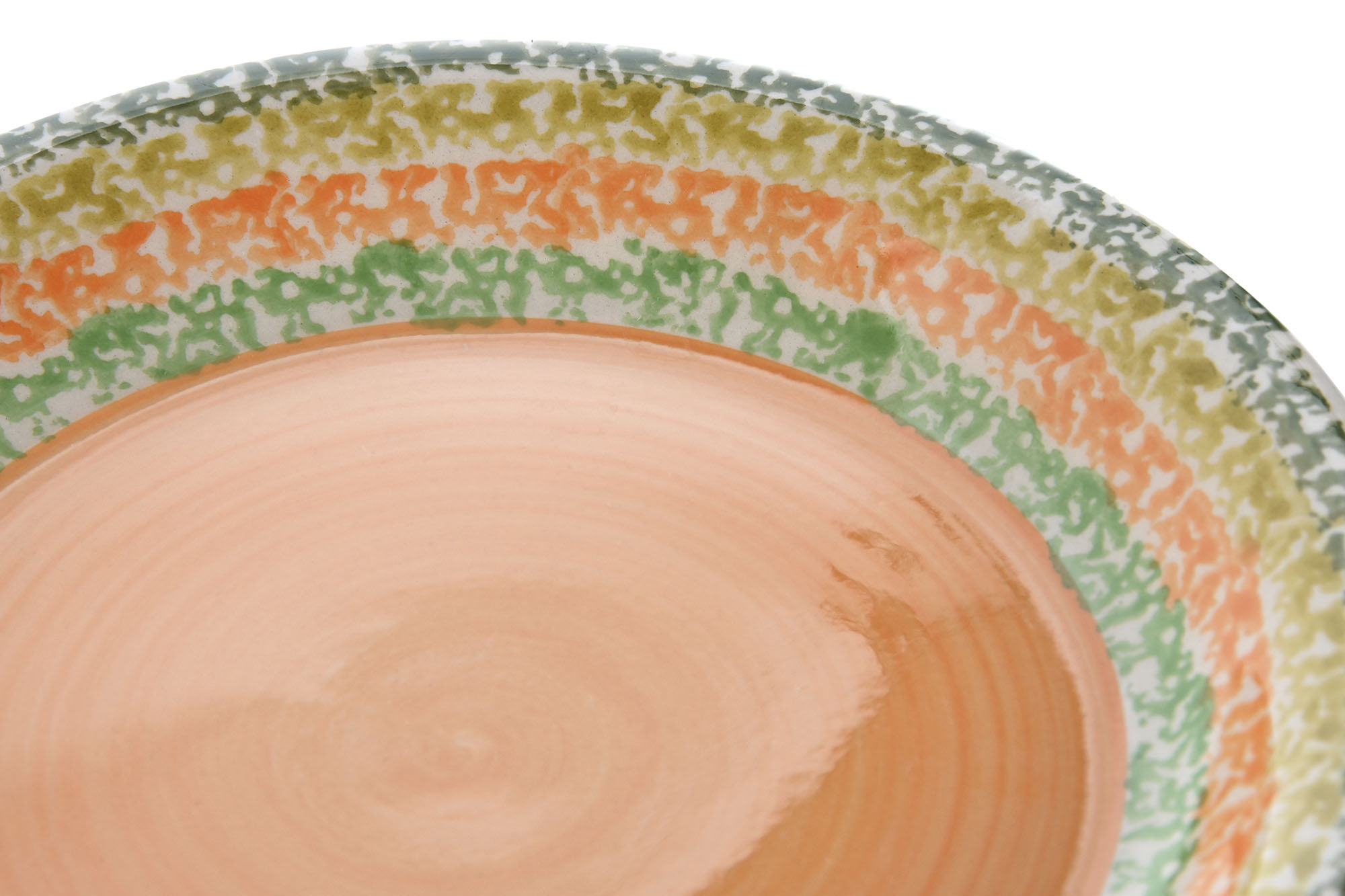 VAJILLA SET 18 GRES 27X27X2 NARANJA 3