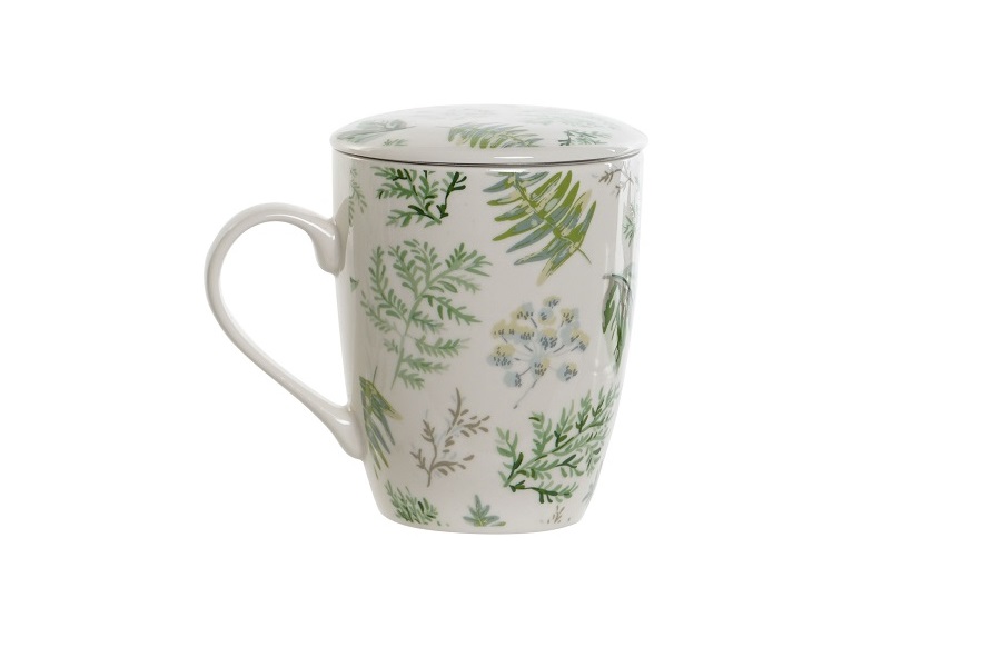 MUG INFUSIONES PORCELANA 12X9X105CM 340ML