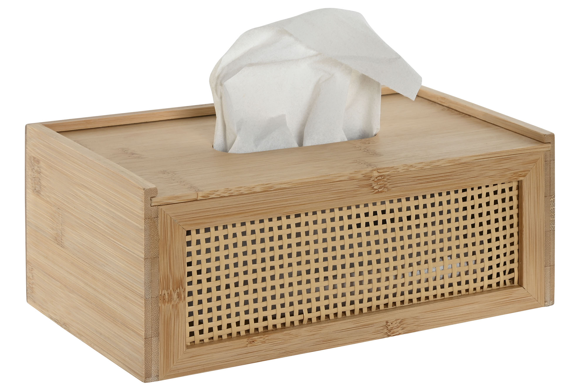 CAJA PAÃ Â UELOS BAMBU RATAN 25X13X10CM NATUR 3