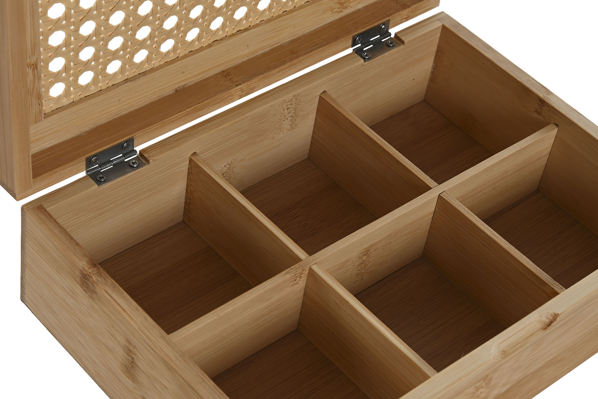 CAJA INFUSIONES BAMBU RATAN 24X16,5X7,5 6SEP, 3