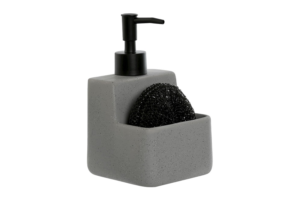 DOSIFICADOR DOLOMITE ABS 10X10X17 380 ML GRIS