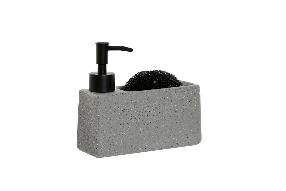 DOSIFICADOR DOLOMITE ABS 17X6X15 380ML GRIS