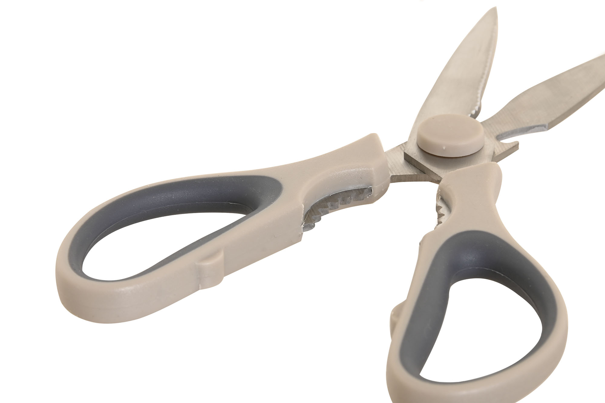 TIJERAS INOX PP 21X8,3X1CM BEIGE 3