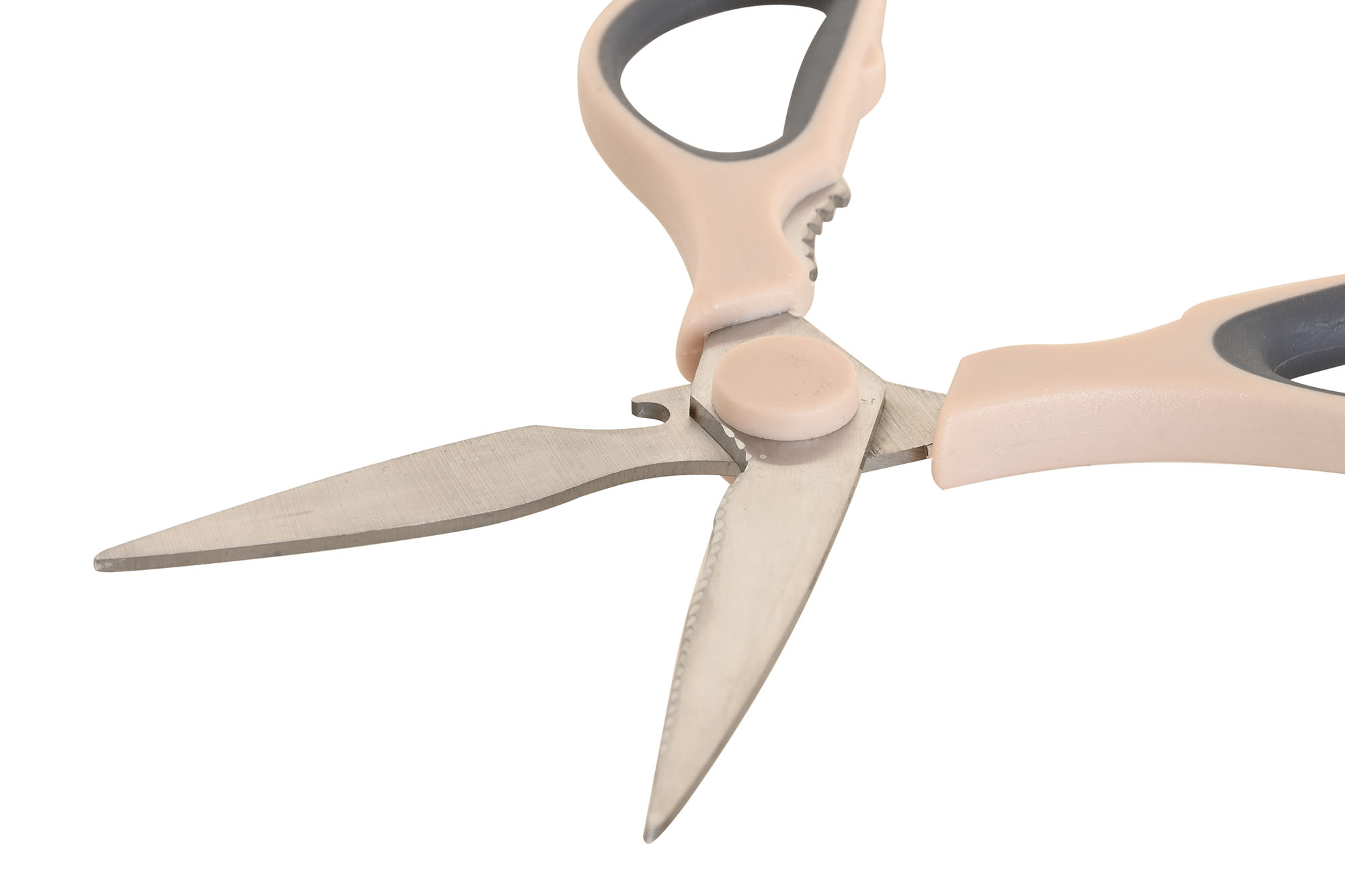 TIJERAS INOX PP 21X8,3X1CM BEIGE 4