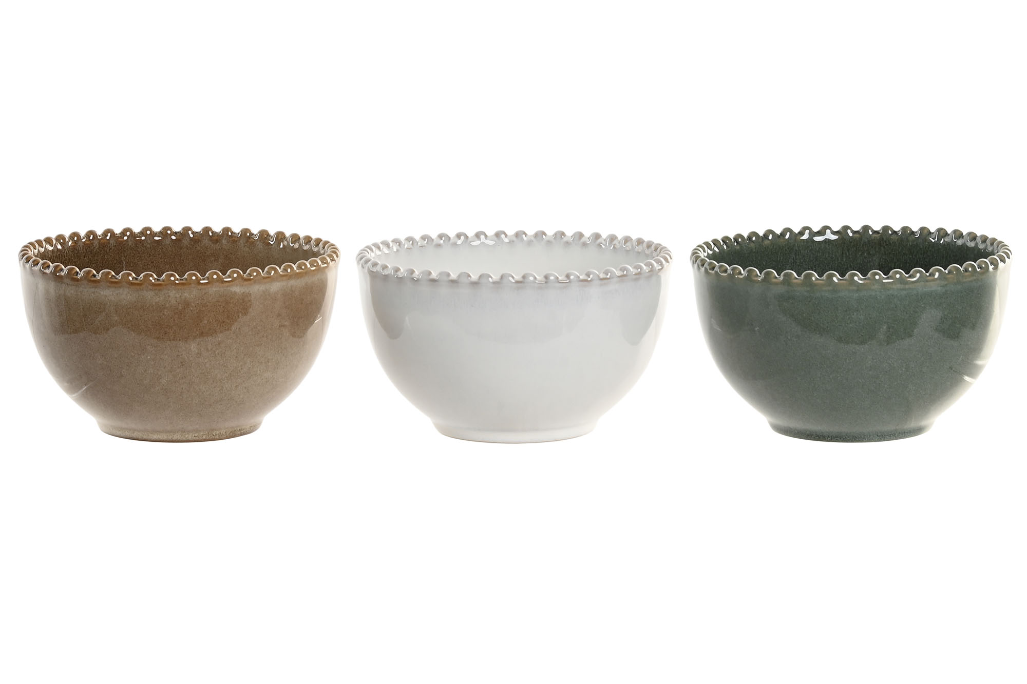 BOL GRES ESMALTADO 14X14X8 490ML MARRON