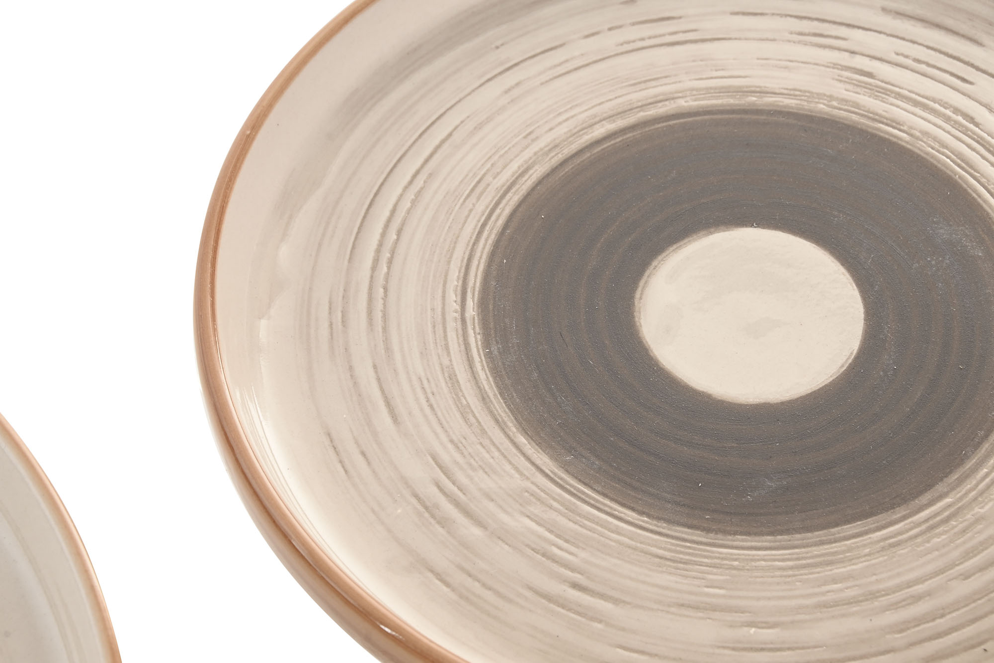 VAJILLA SET 18 GRES 27X27X2,8 RELIEVE BEIGE 4