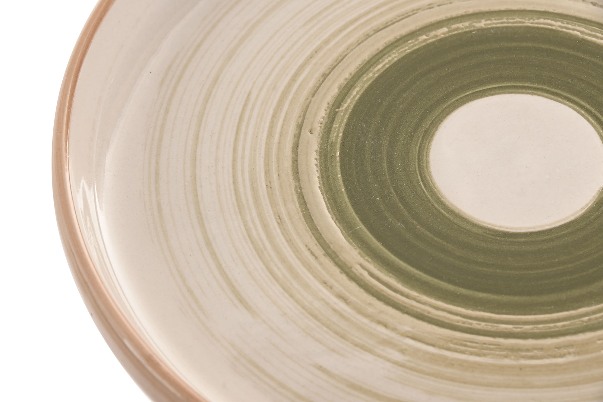 VAJILLA SET 18 GRES 27X27X2,8 RELIEVE VERDE 4