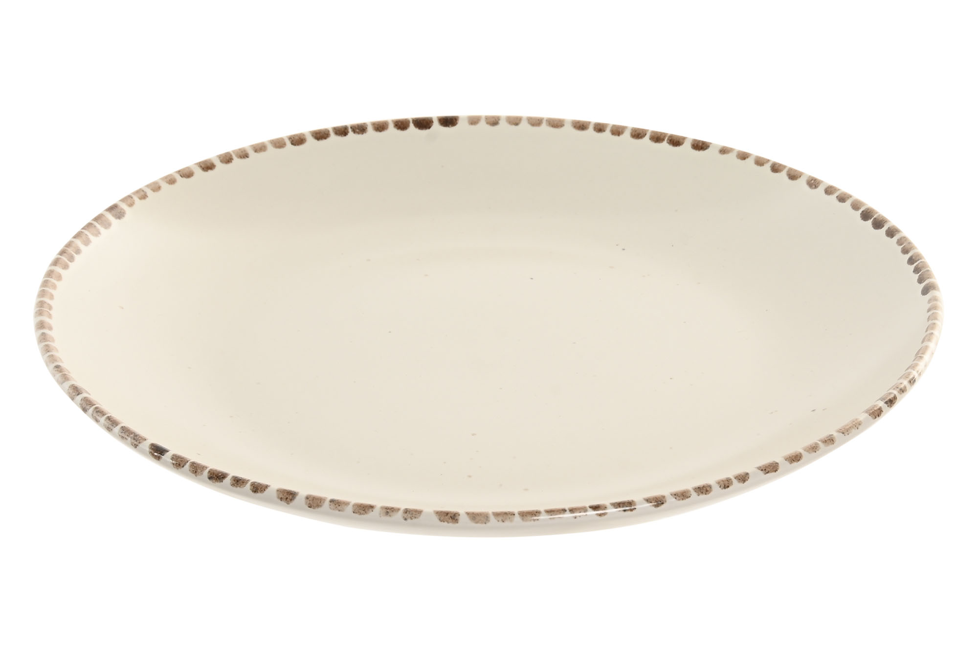 PLATO GRES 27X27X3 BEIGE 2