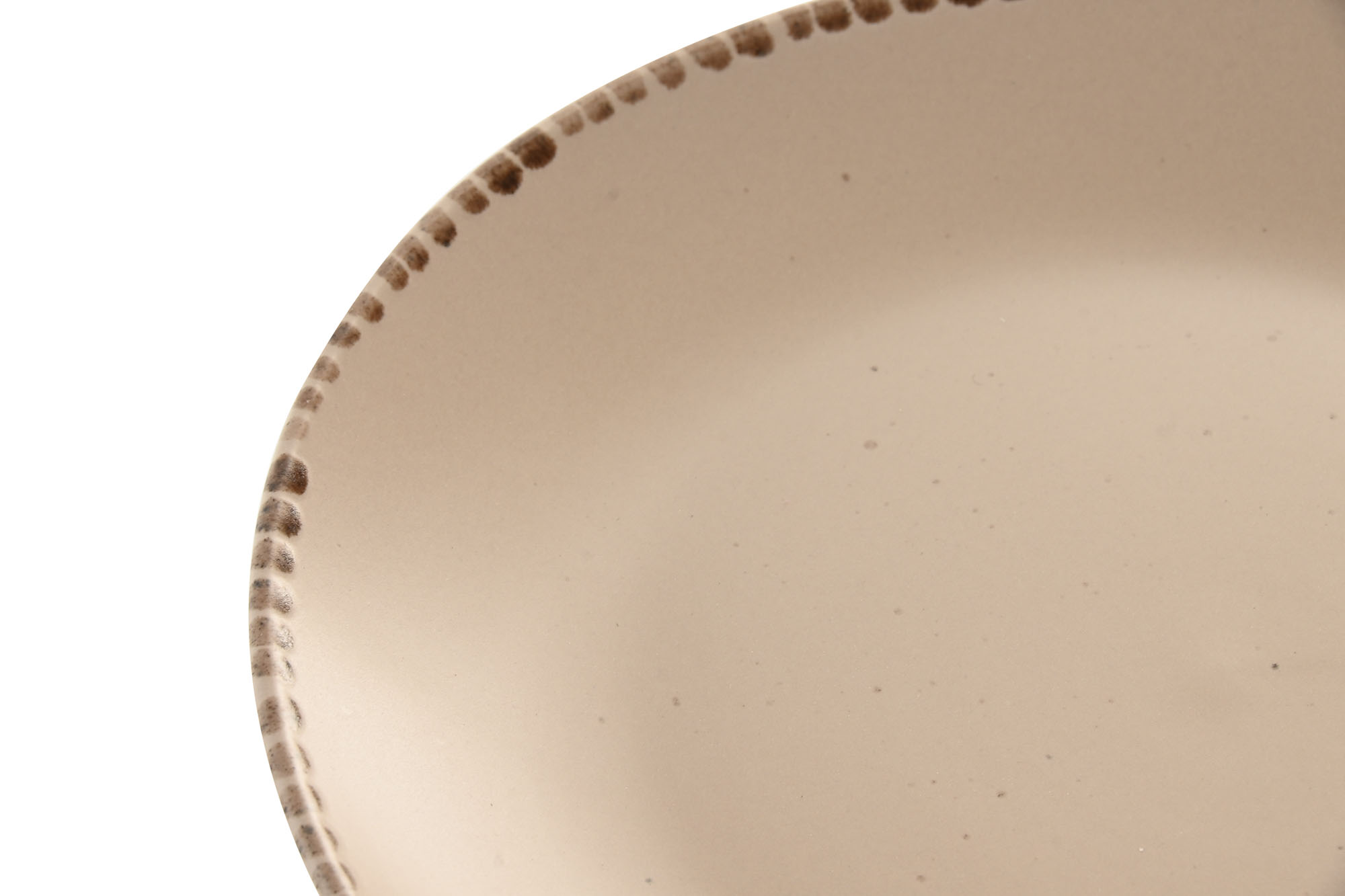 PLATO GRES 27X27X3 MARRON 3