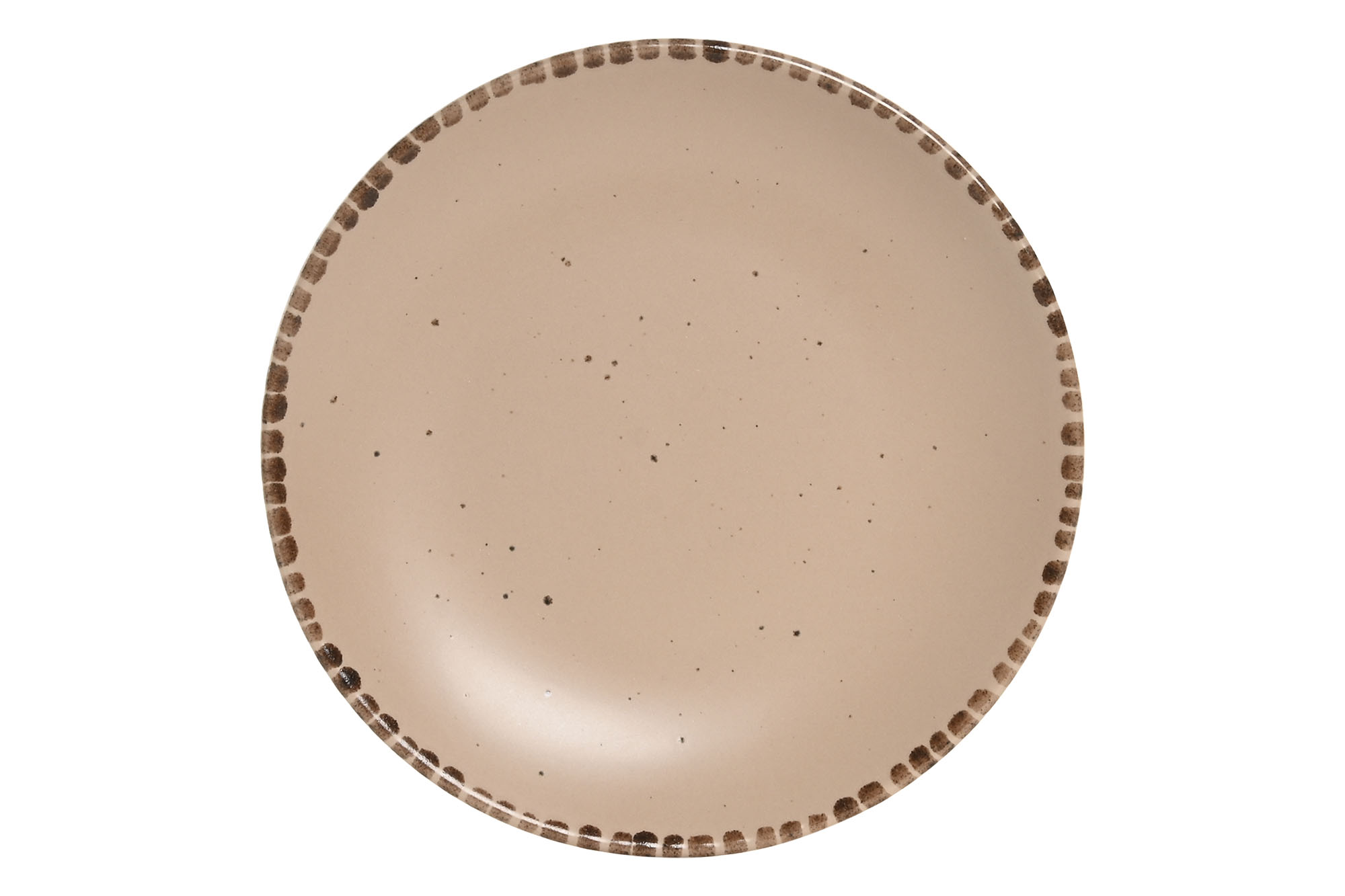 PLATO GRES 20X20X2,5 MARRON