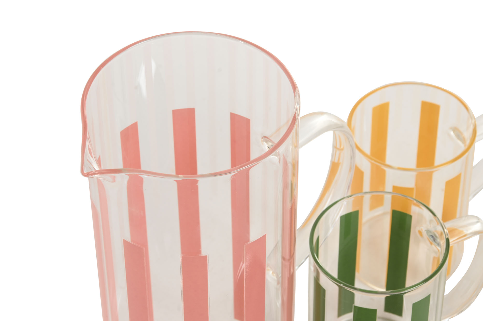 JARRA SET 3 CRISTAL INOX 17X10X22,5 1.2L - 3 RAYAS 3