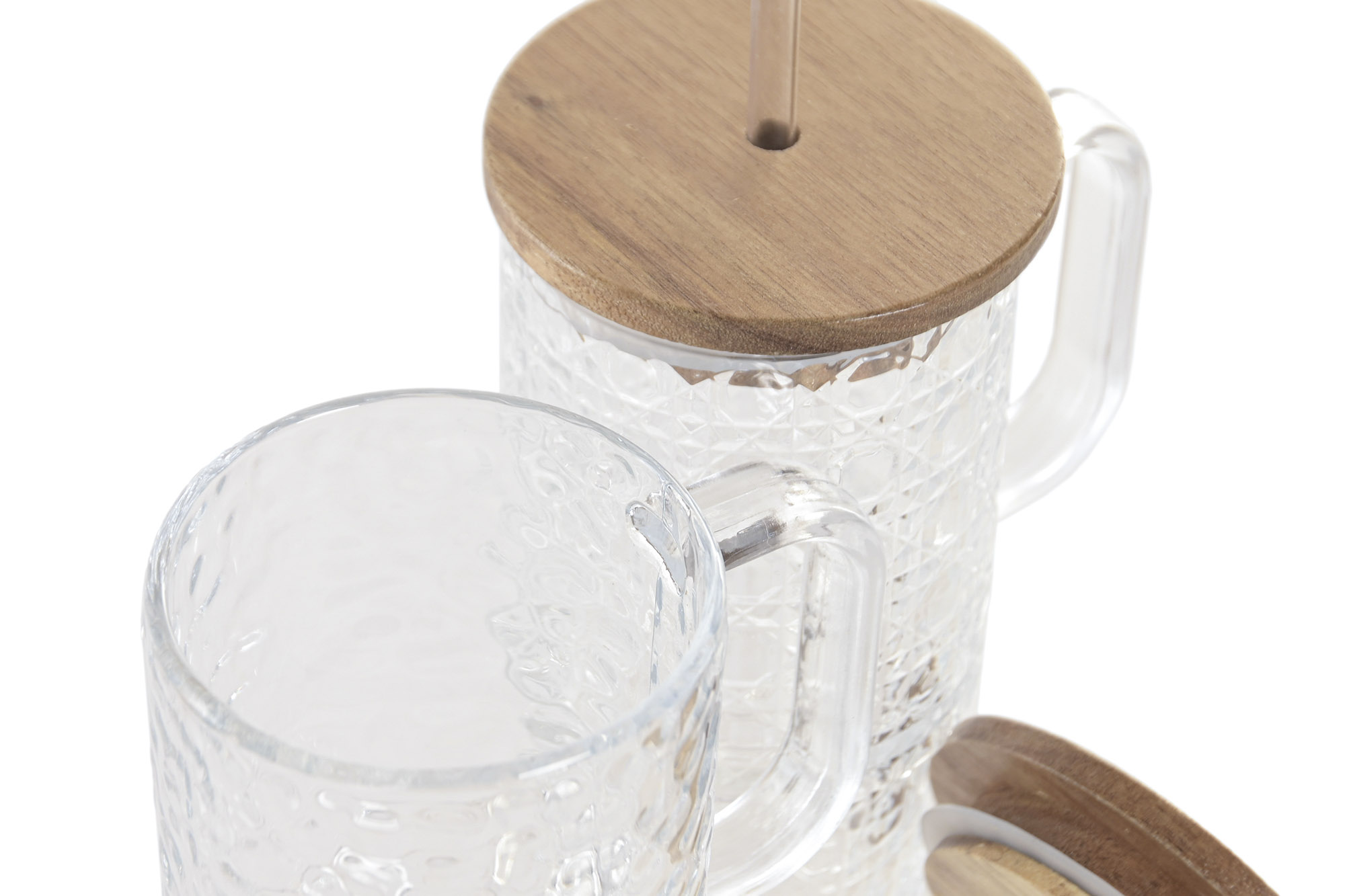 MUG CRISTAL ACACIA 11X9X23 430ML RELIEVE 3